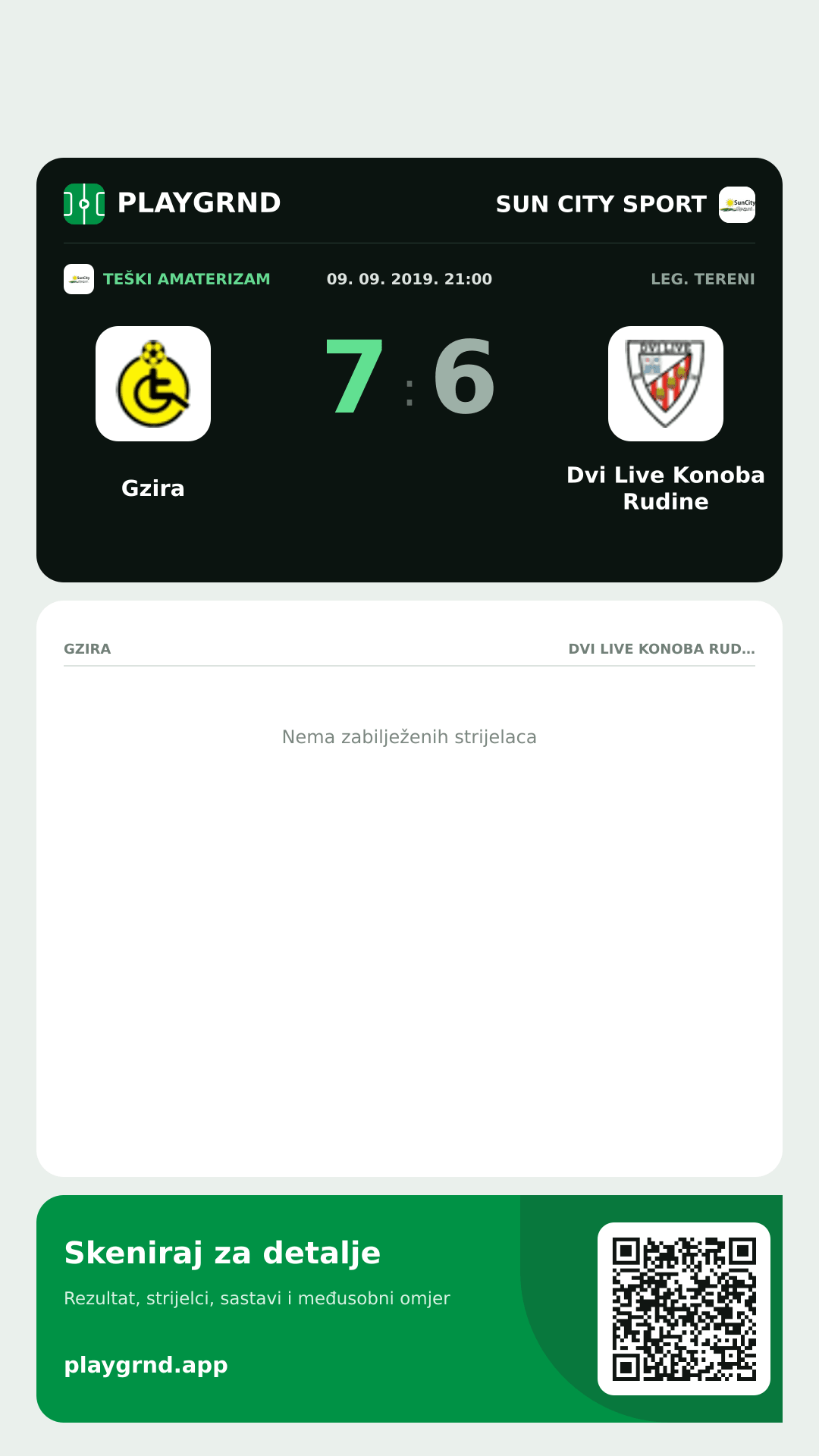 Story image: Gzira 7:6 Dvi Live Konoba Rudine