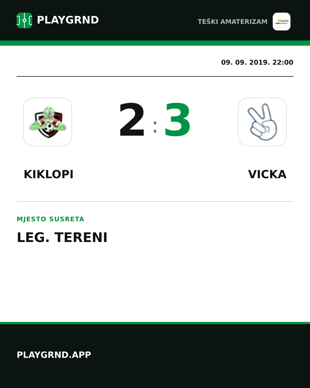 Instagram slika: Kiklopi 2:3 Vicka