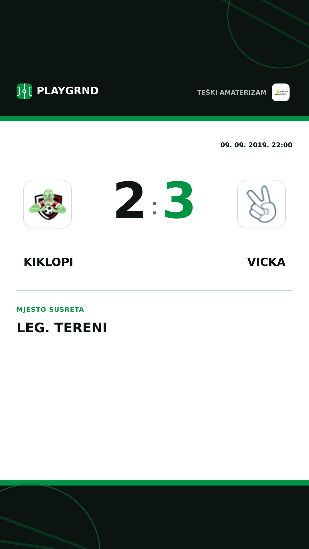 Instagram slika: Kiklopi 2:3 Vicka