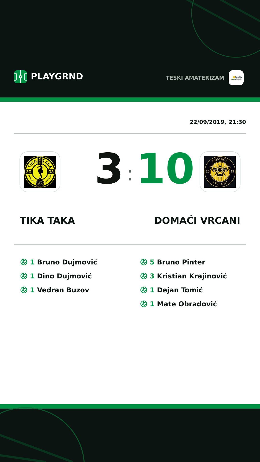 Instagram artwork: Tika Taka 3:10 Domaći Vrcani