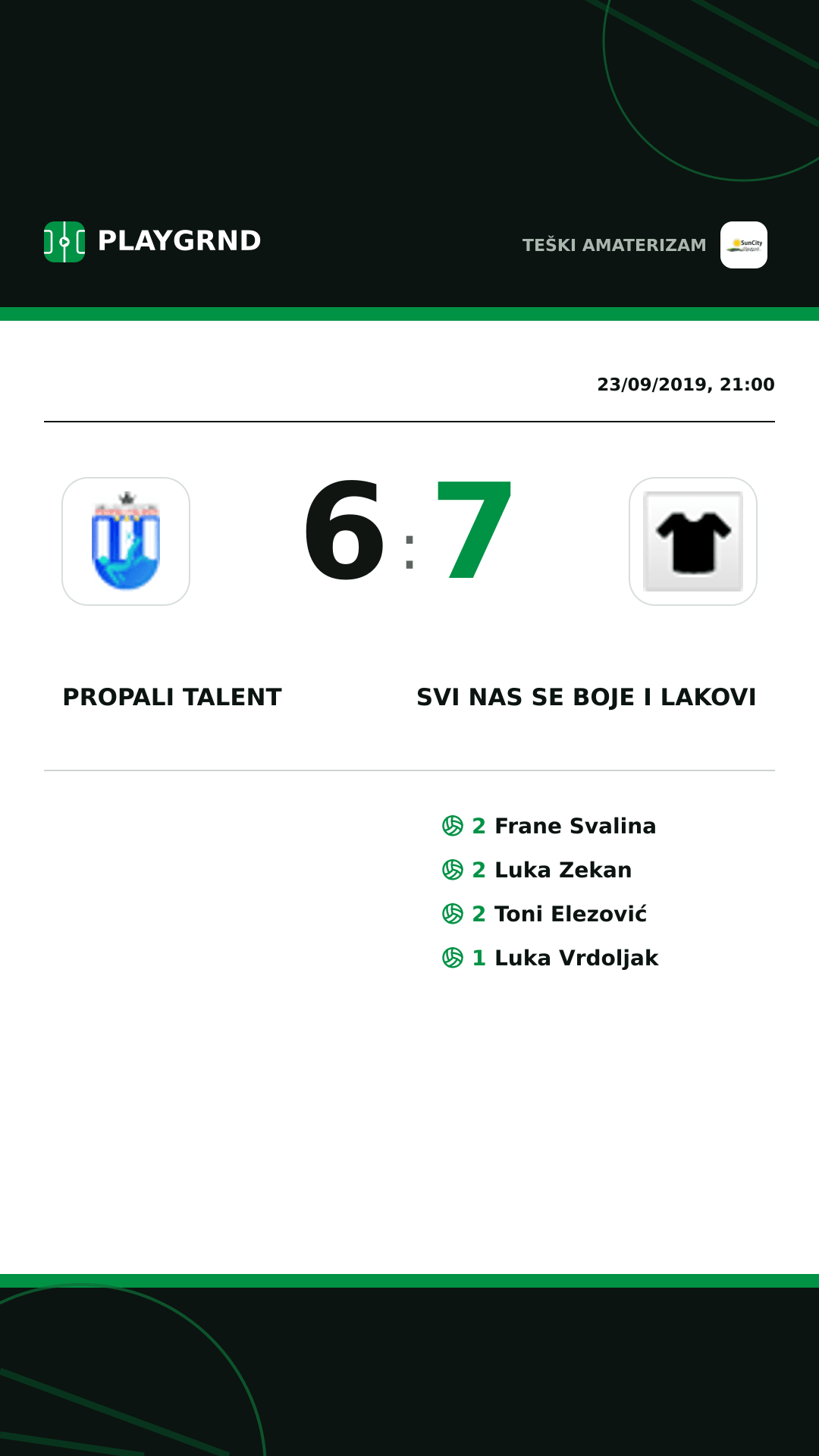 Instagram artwork: Propali Talent 6:7 Svi nas se boje i lakovi