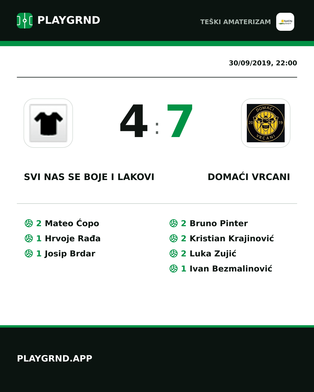 Instagram artwork: Svi nas se boje i lakovi 4:7 Domaći Vrcani
