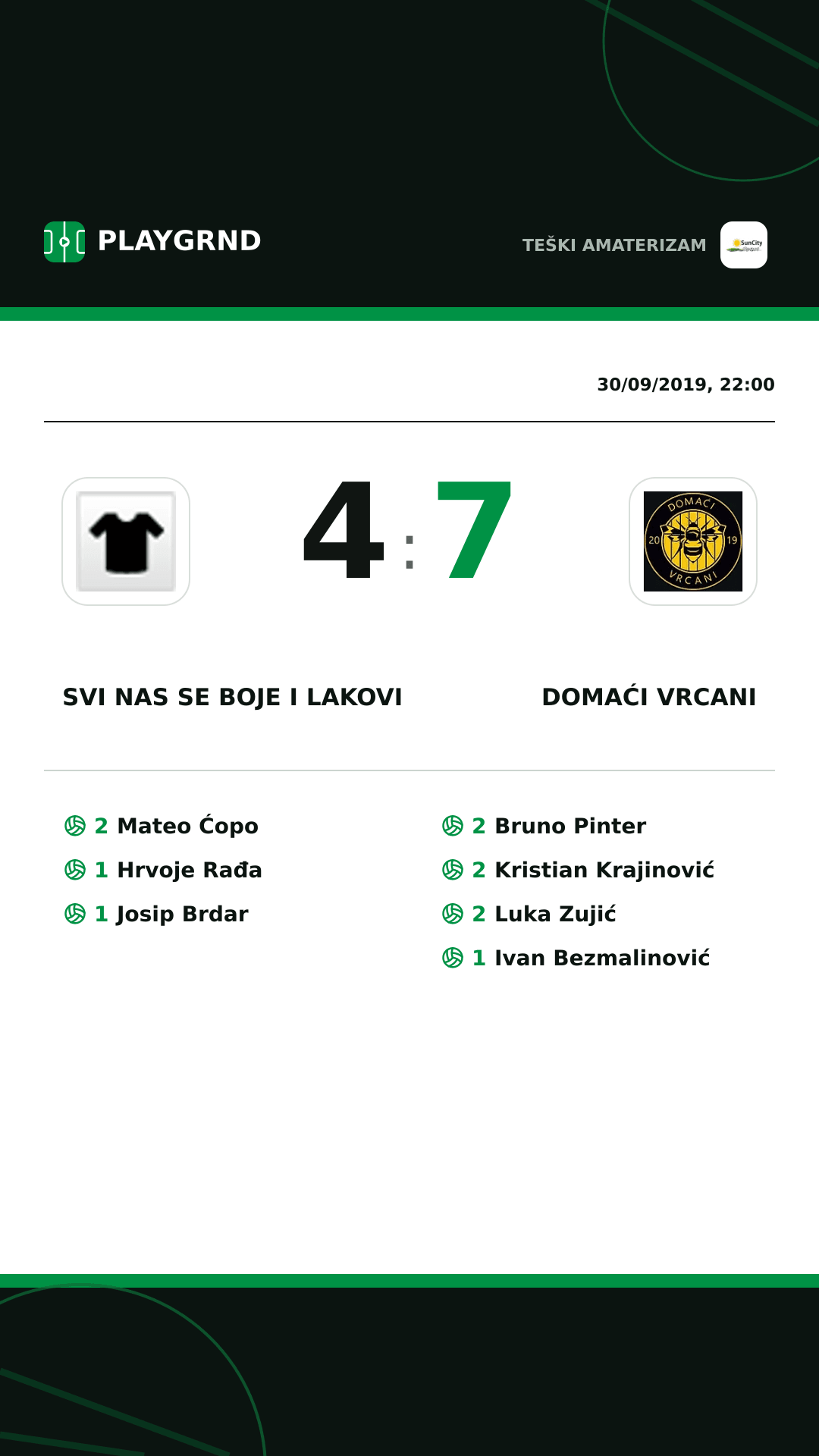 Instagram artwork: Svi nas se boje i lakovi 4:7 Domaći Vrcani