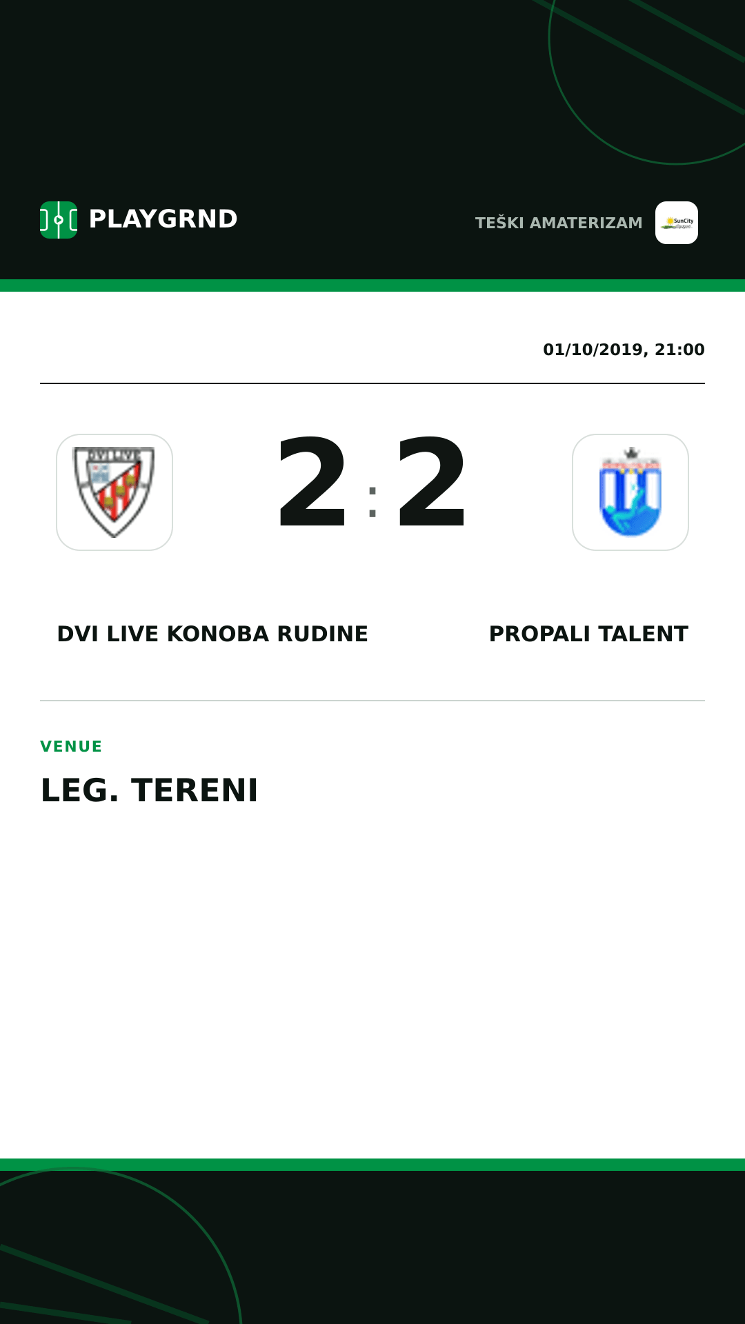 Instagram artwork: Dvi Live Konoba Rudine 2:2 Propali Talent