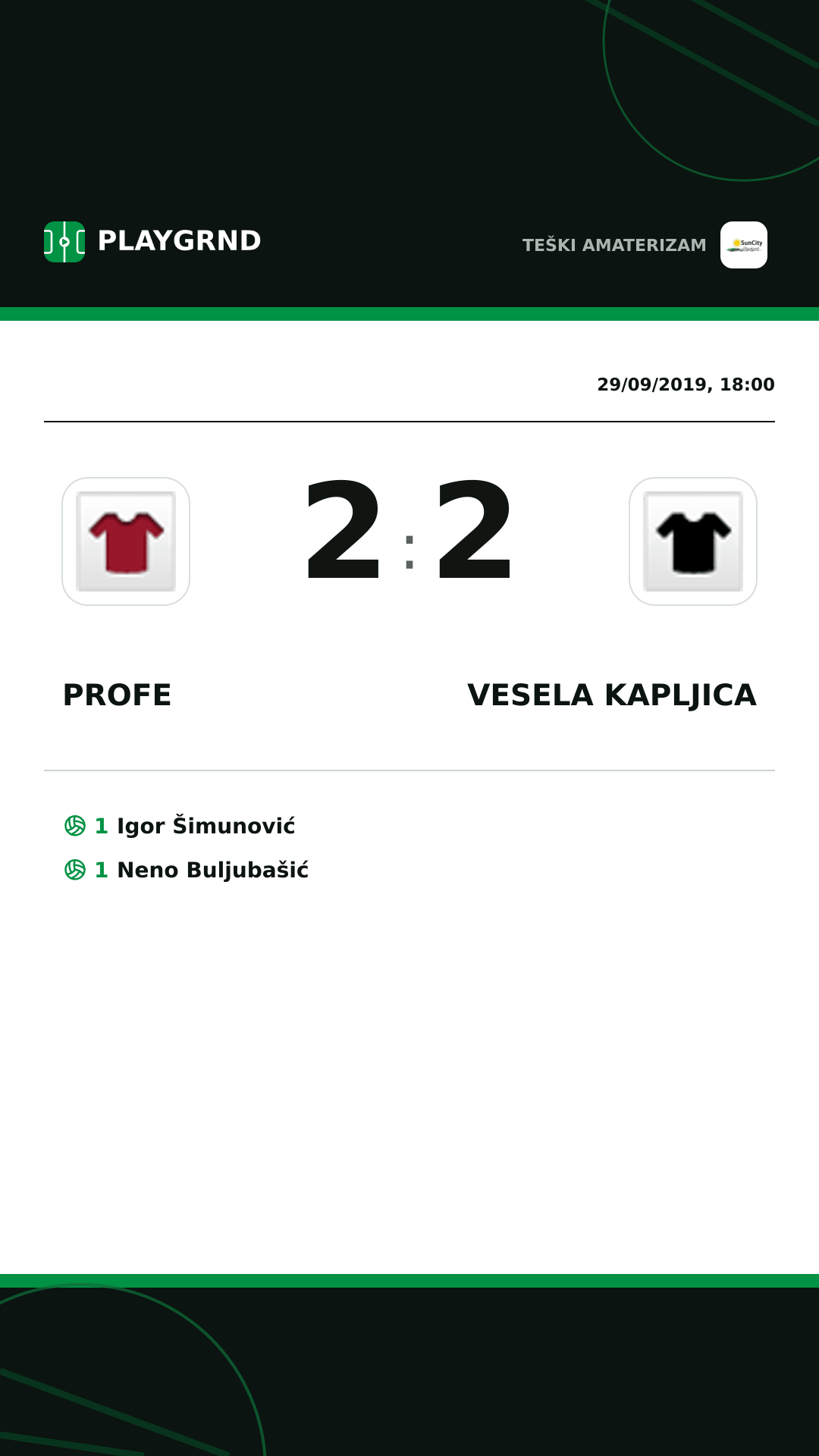 Instagram artwork: Profe 2:2 Vesela Kapljica