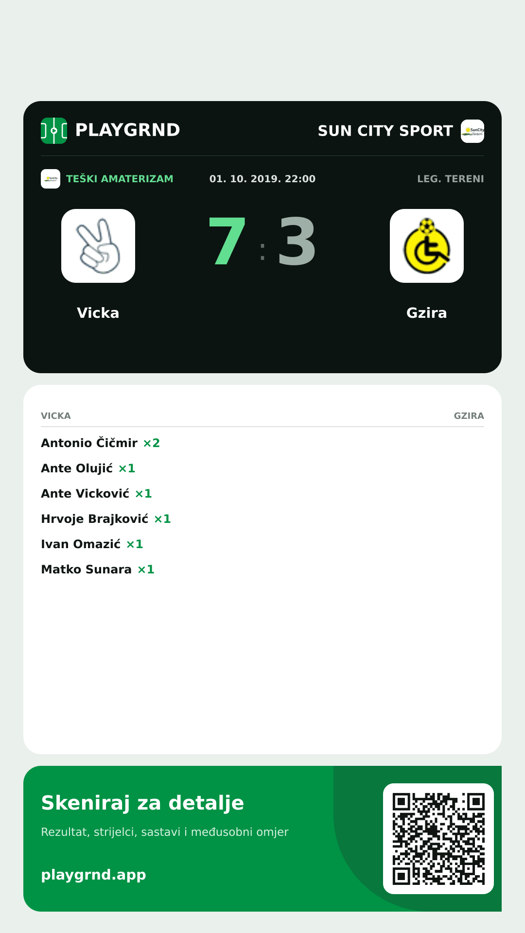 Story image: Vicka 7:3 Gzira