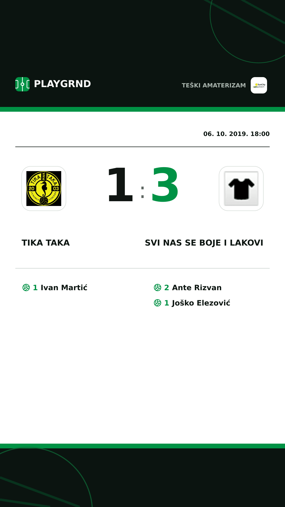 Instagram slika: Tika Taka 1:3 Svi nas se boje i lakovi