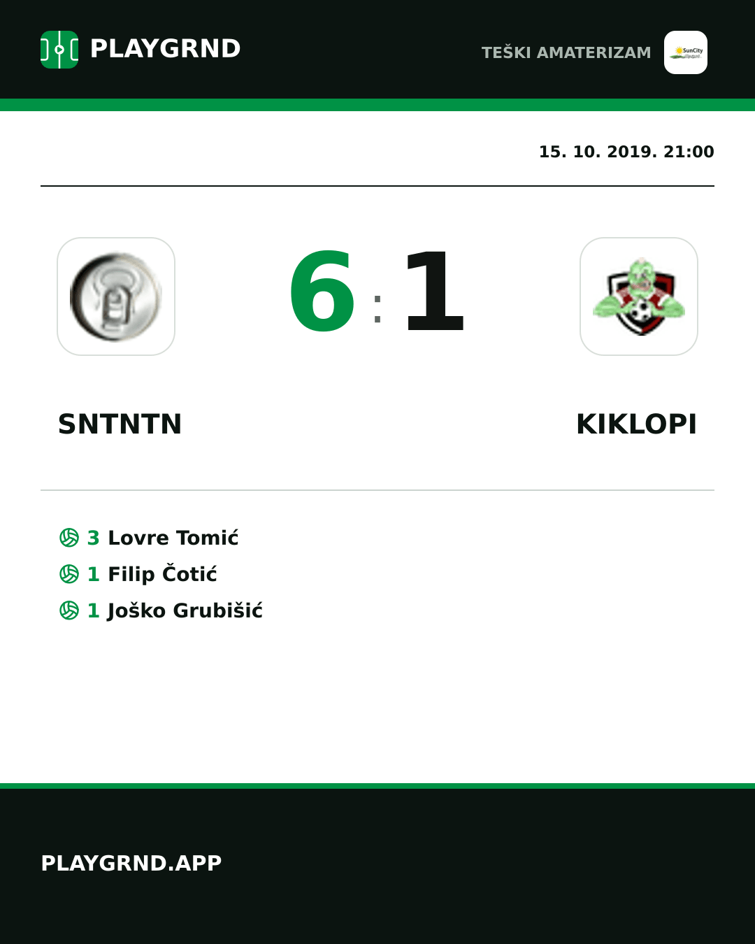 Instagram slika: Sntntn 6:1 Kiklopi