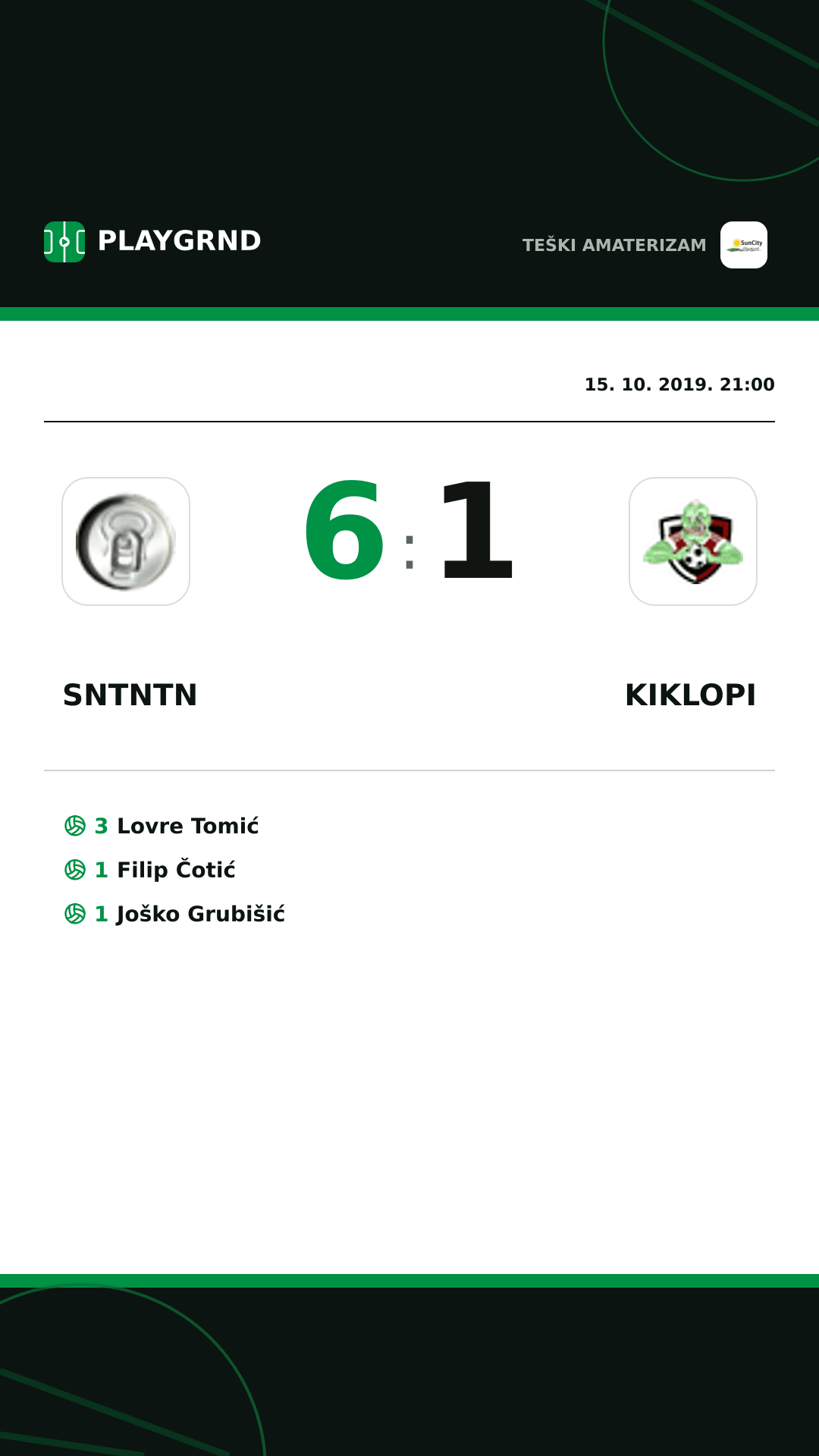 Instagram slika: Sntntn 6:1 Kiklopi