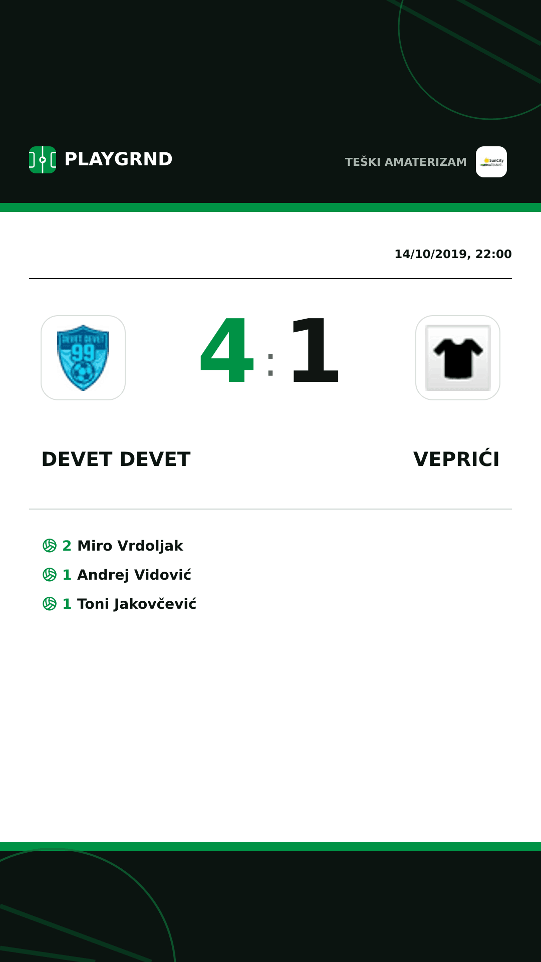 Instagram artwork: Devet Devet 4:1 Veprići