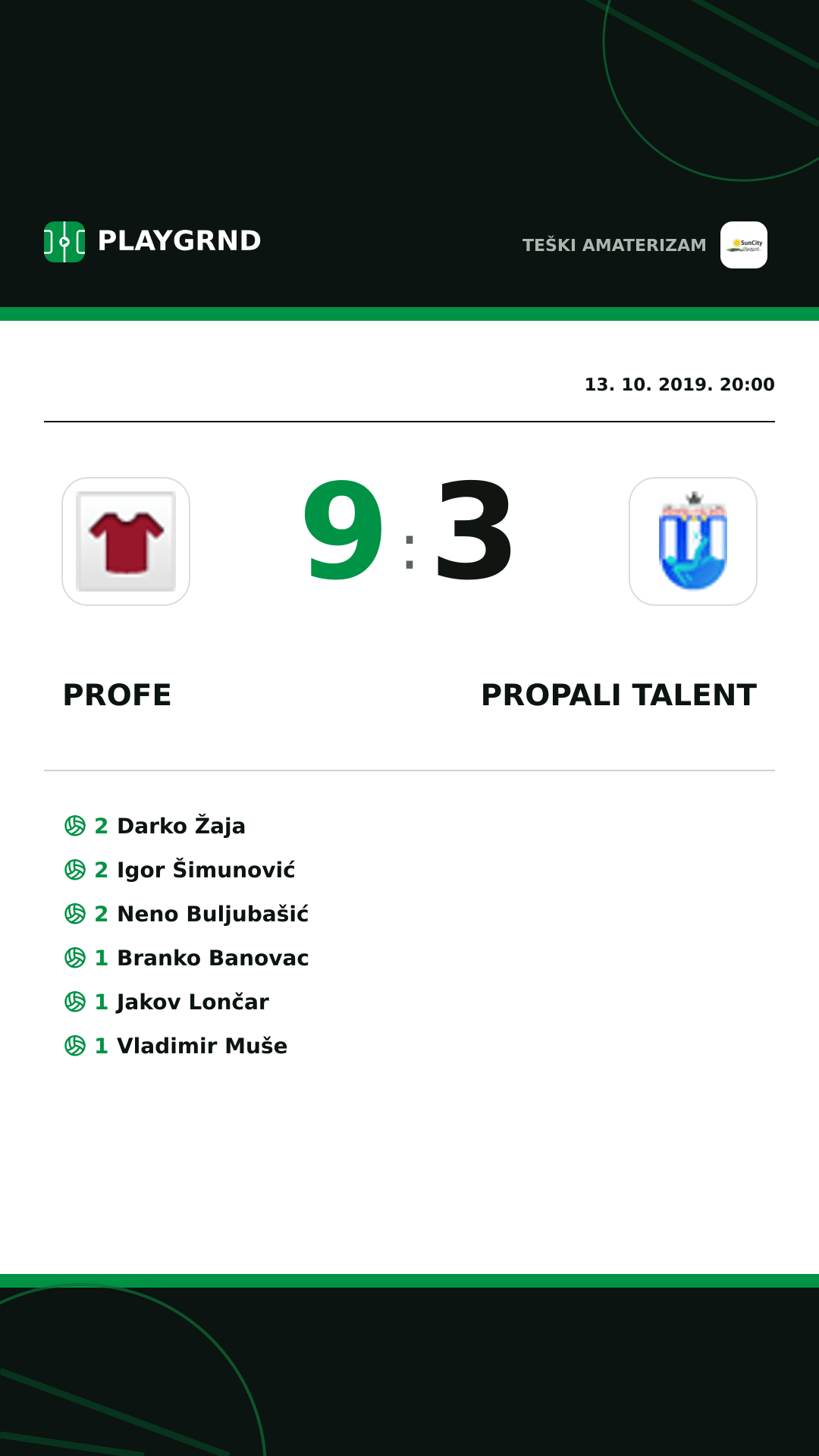 Instagram slika: Profe 9:3 Propali Talent