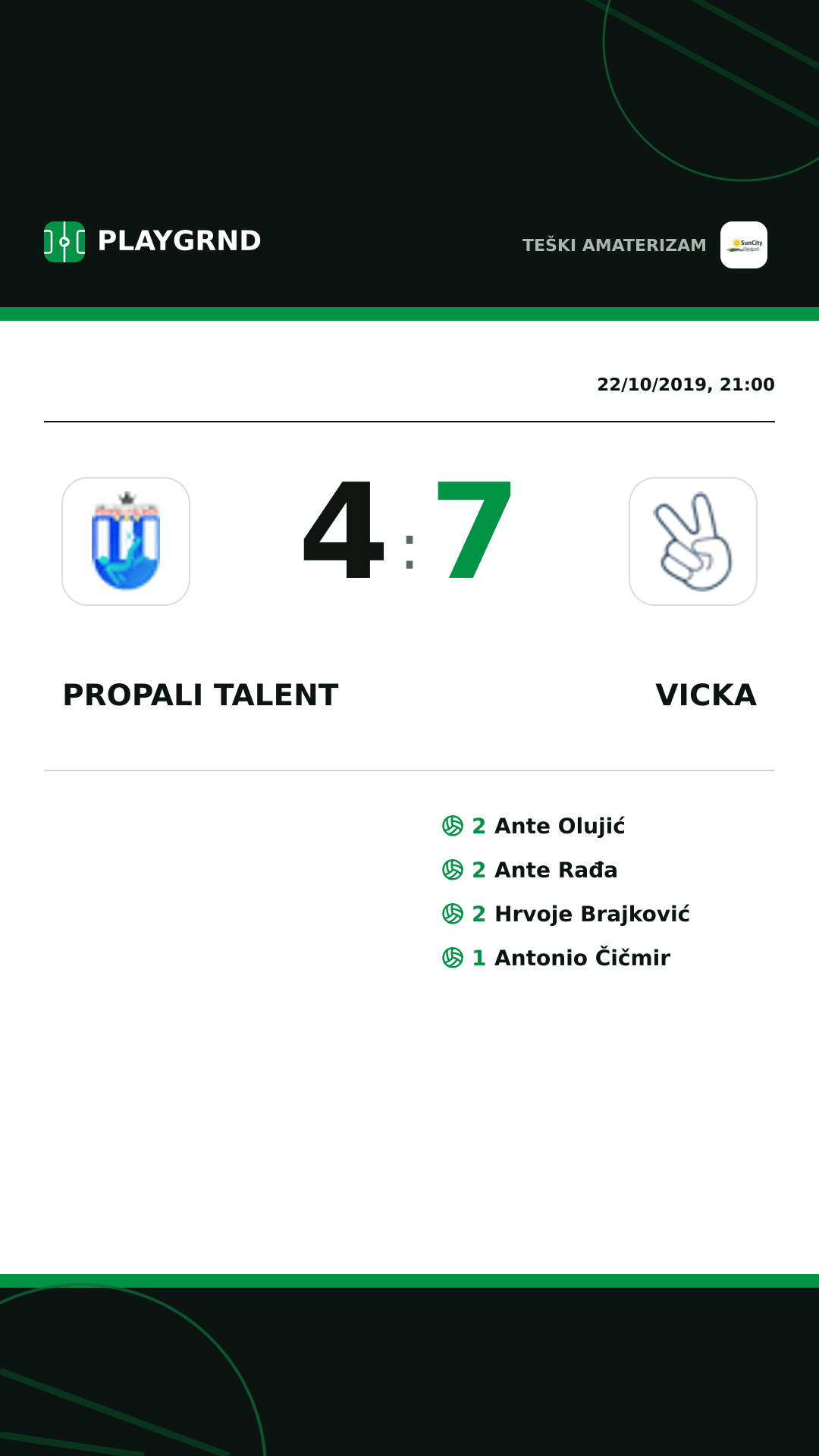 Instagram artwork: Propali Talent 4:7 Vicka