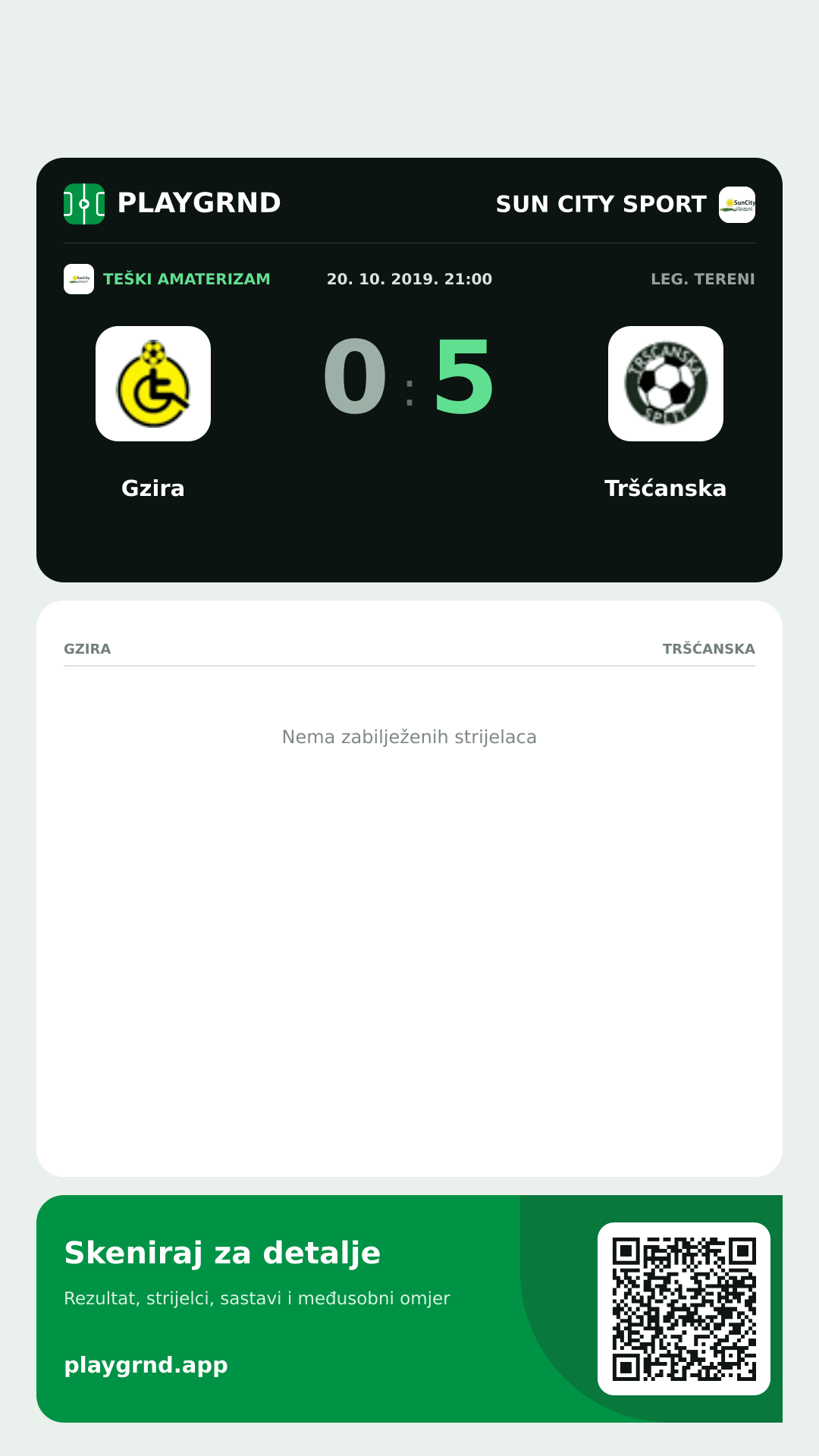 Story slika: Gzira 0:5 Tršćanska