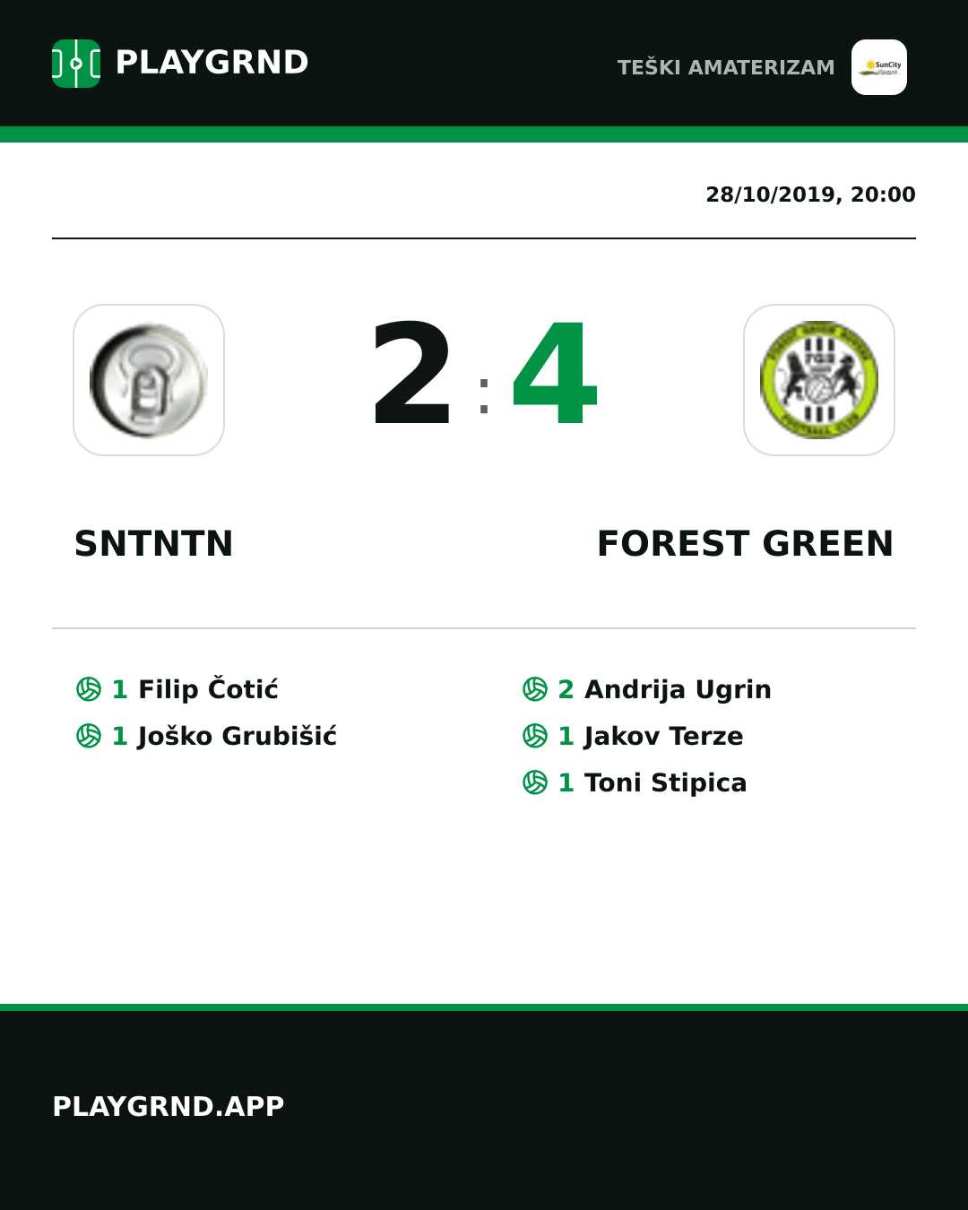 Instagram artwork: Sntntn 2:4 Forest Green
