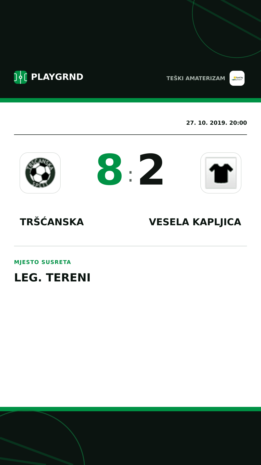 Instagram slika: Tršćanska 8:2 Vesela Kapljica