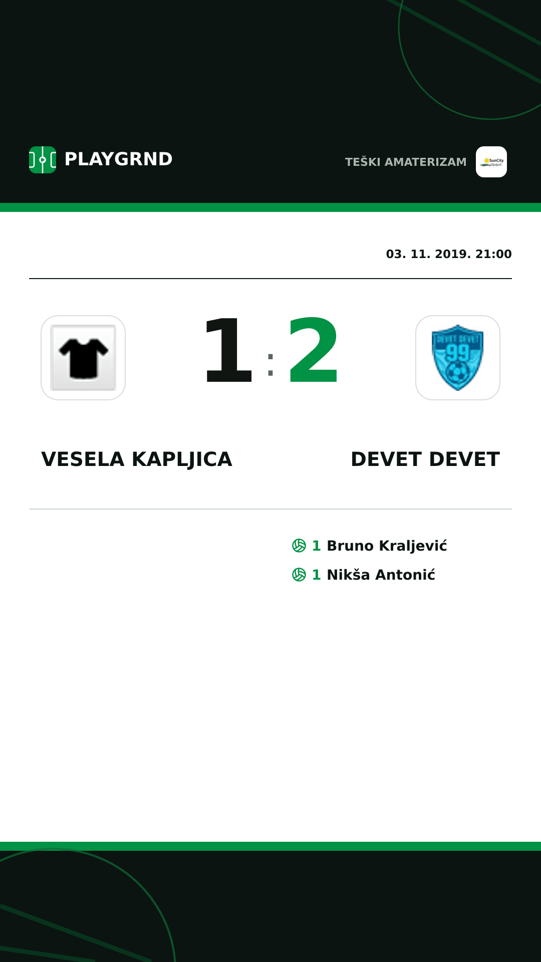 Instagram slika: Vesela Kapljica 1:2 Devet Devet