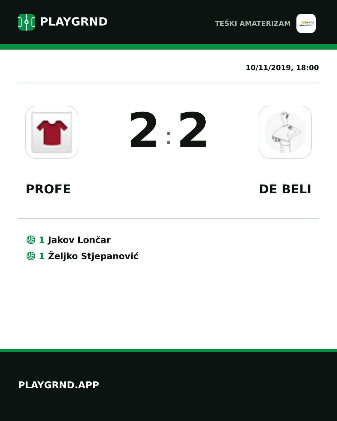 Instagram artwork: Profe 2:2 DE Beli