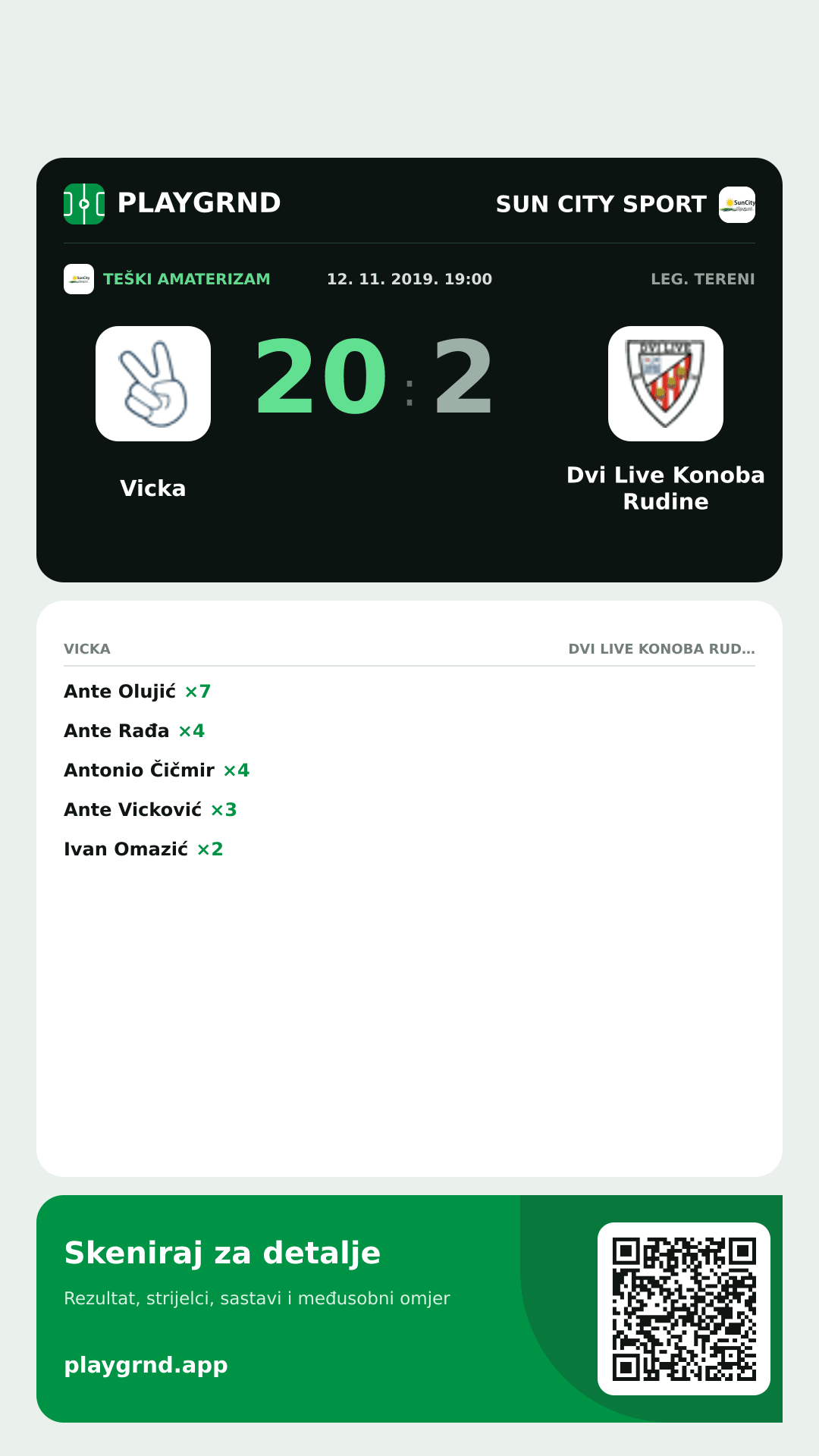 Story image: Vicka 20:2 Dvi Live Konoba Rudine