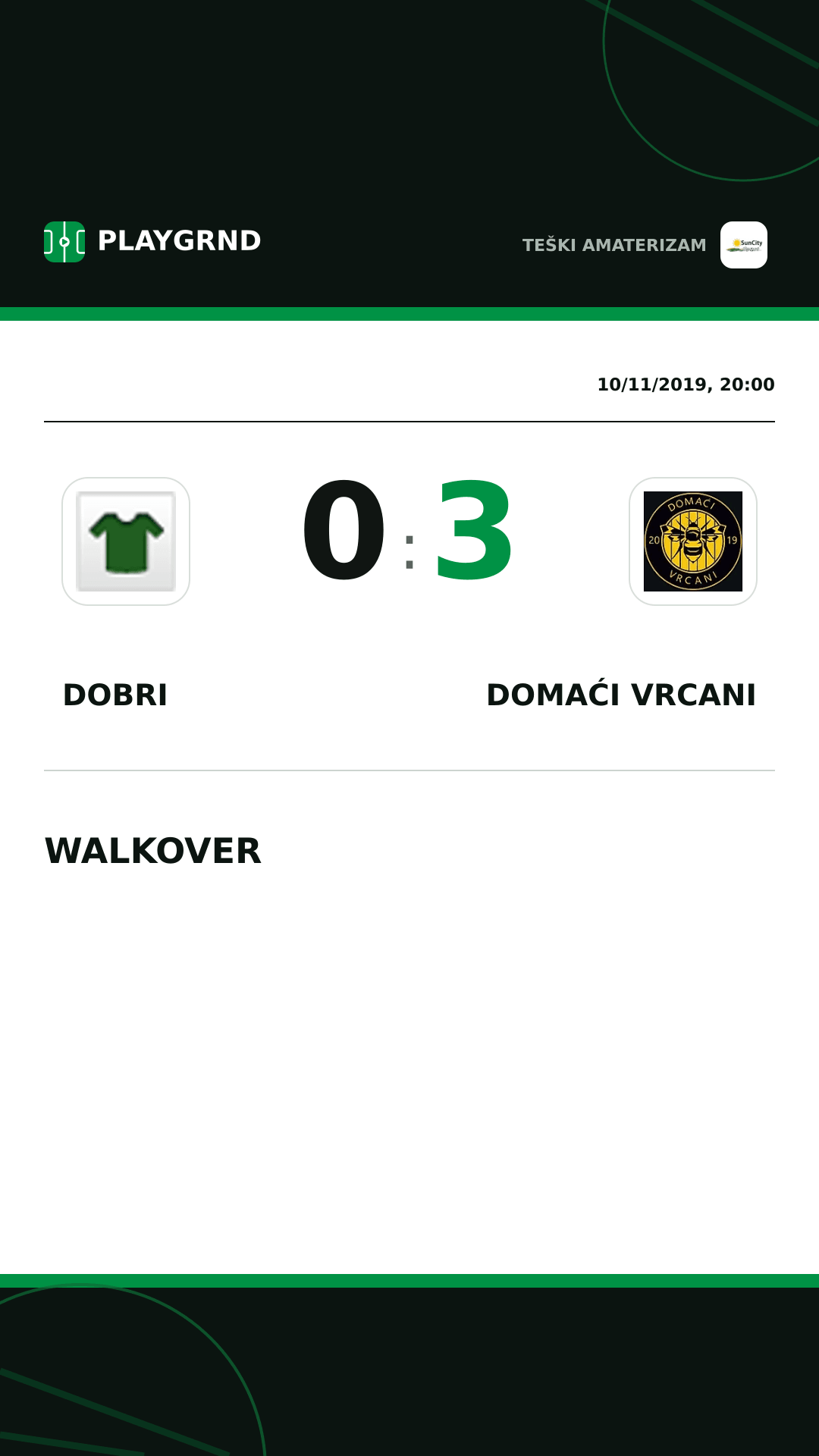 Instagram artwork: Dobri 0:3 Domaći Vrcani