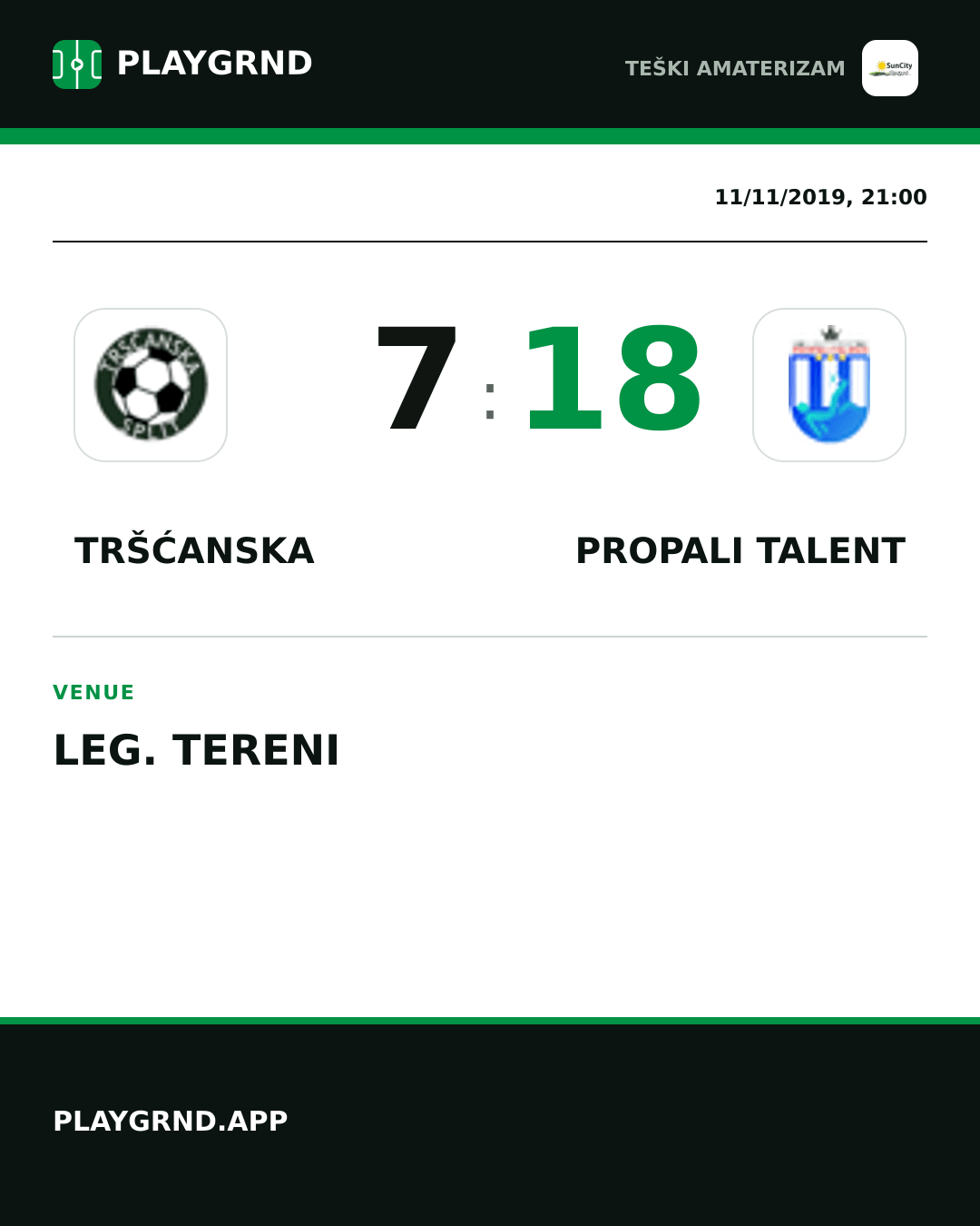 Instagram artwork: Tršćanska 7:18 Propali Talent