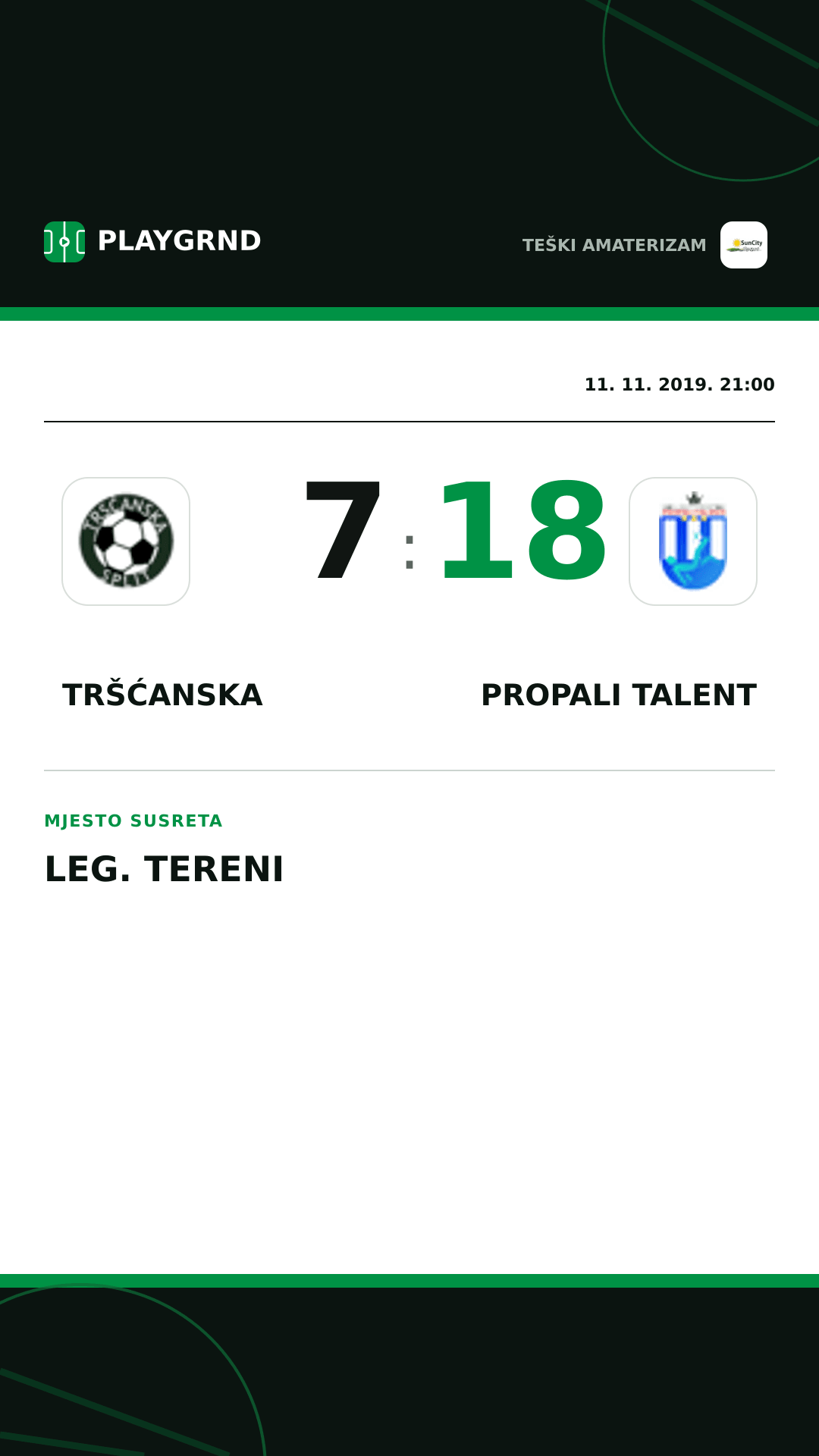 Instagram slika: Tršćanska 7:18 Propali Talent