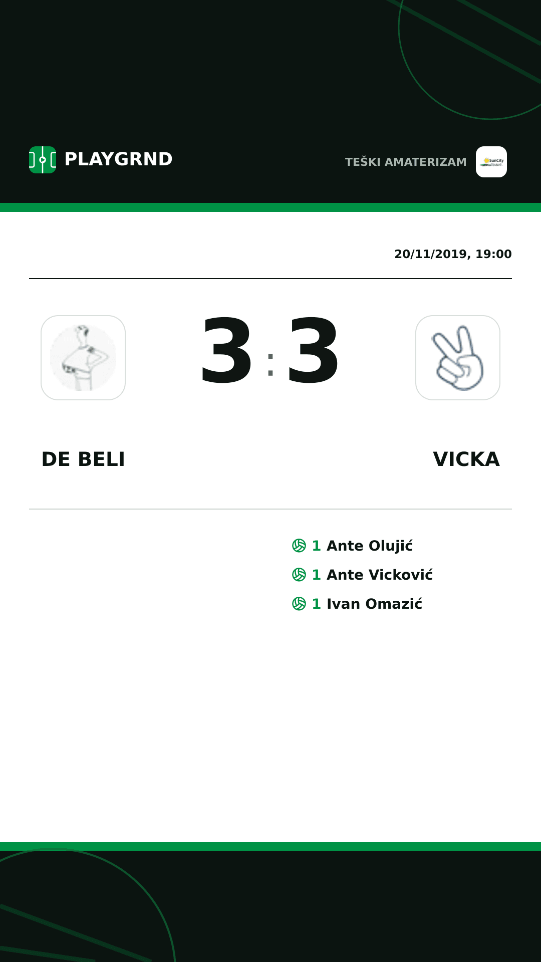 Instagram artwork: DE Beli 3:3 Vicka