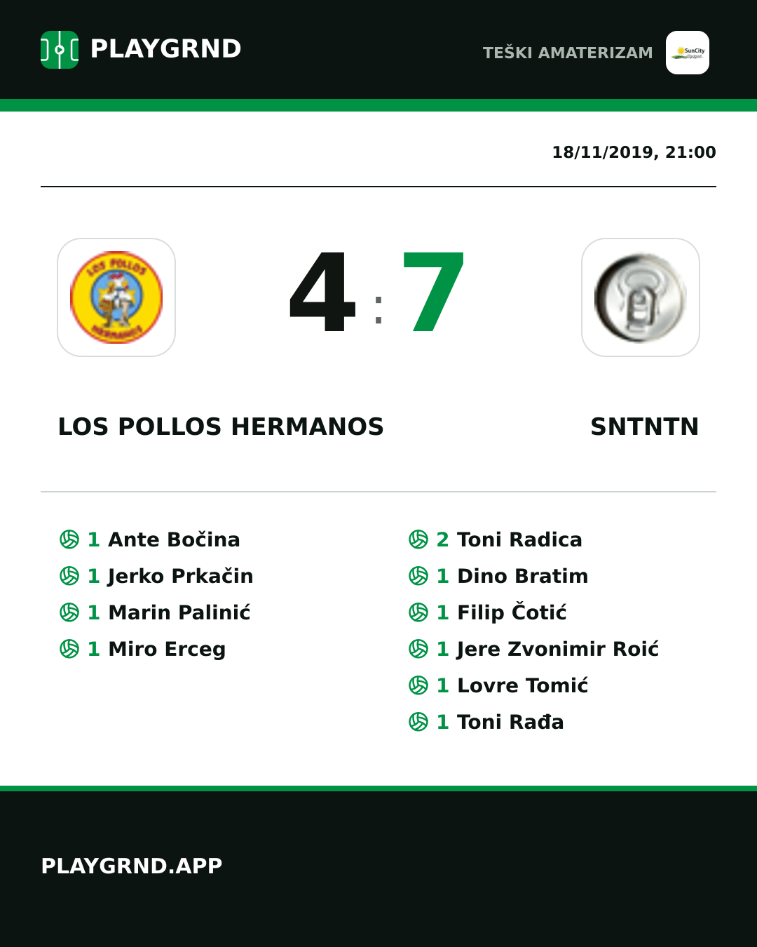 Instagram artwork: Los Pollos Hermanos 4:7 Sntntn