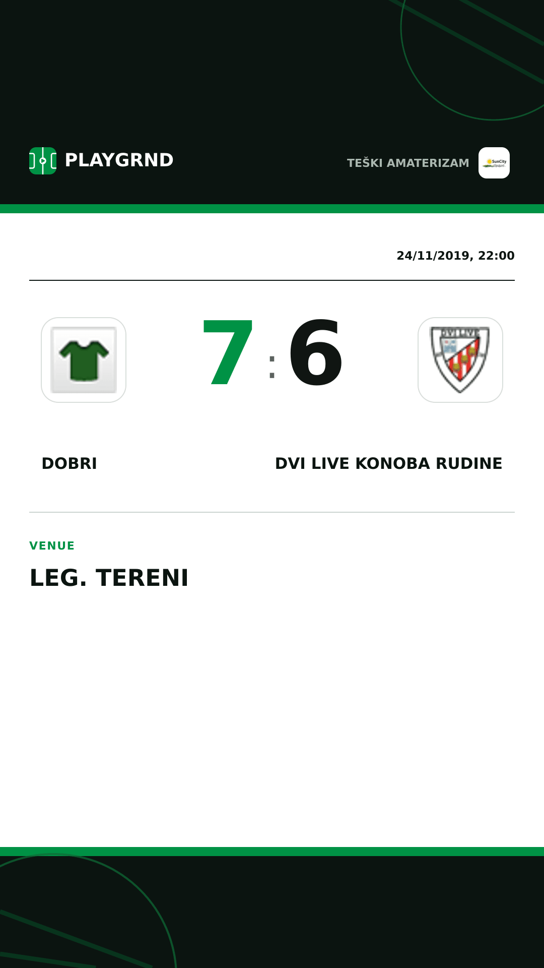 Instagram artwork: Dobri 7:6 Dvi Live Konoba Rudine
