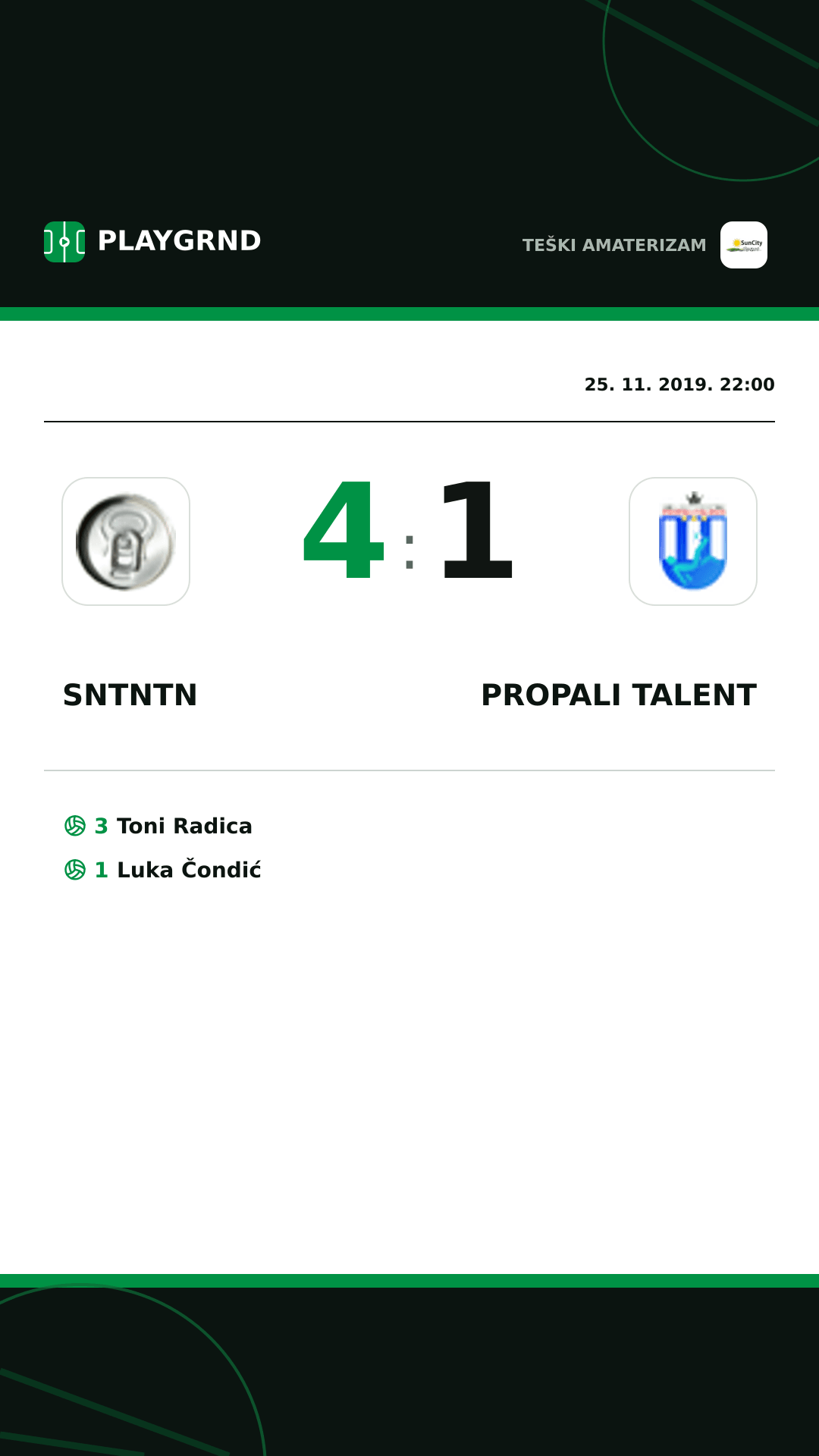 Instagram slika: Sntntn 4:1 Propali Talent