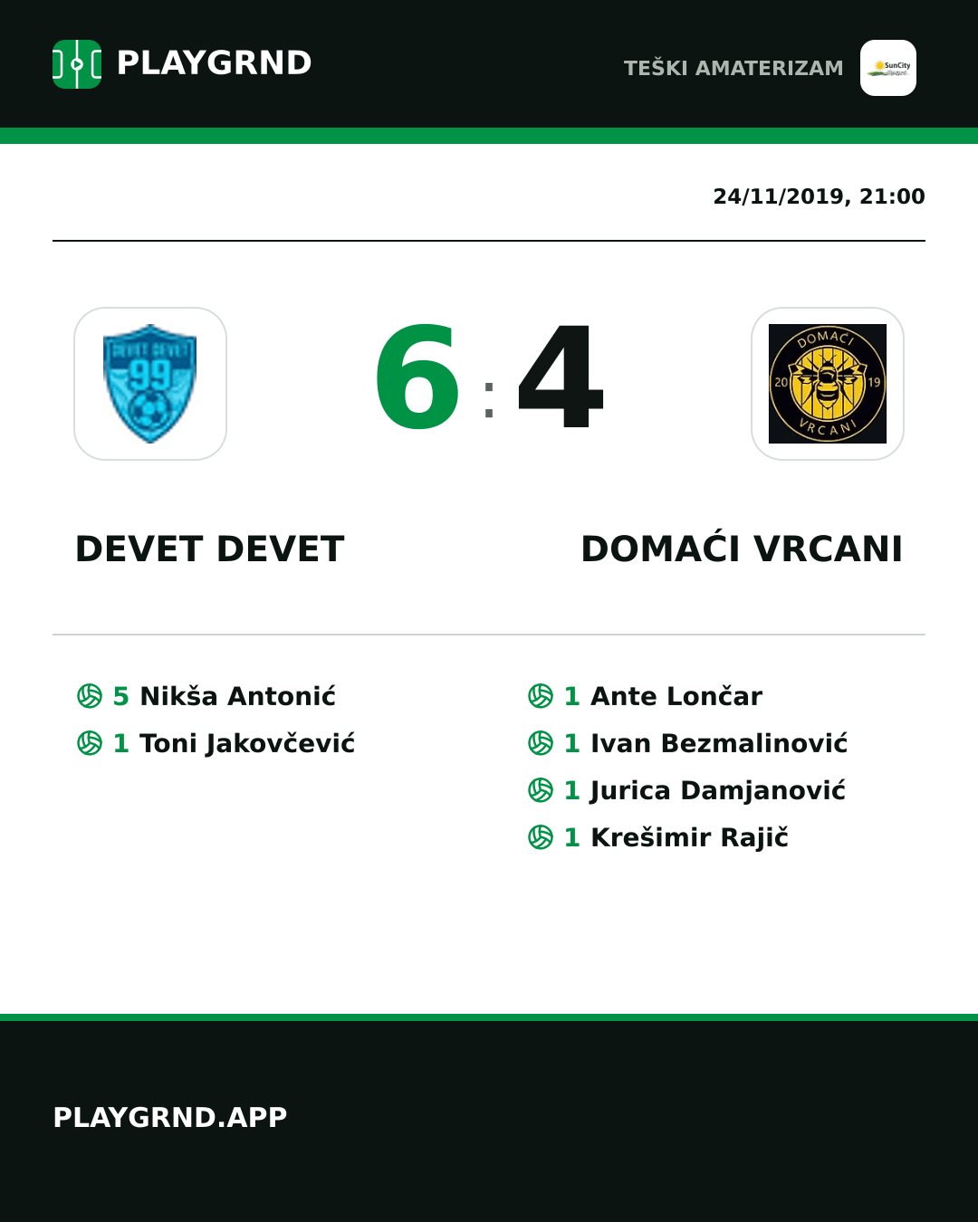Instagram artwork: Devet Devet 6:4 Domaći Vrcani