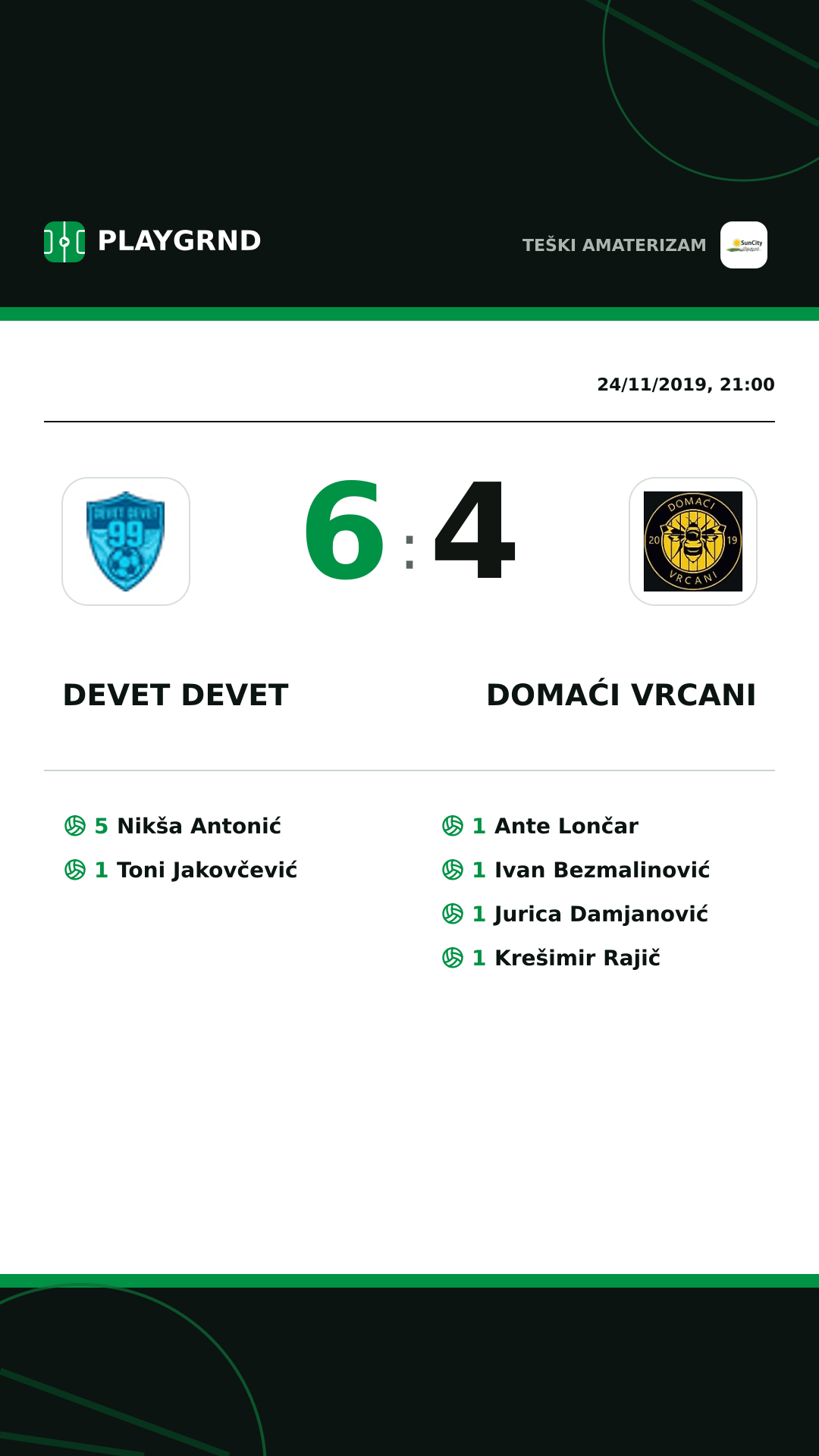 Instagram artwork: Devet Devet 6:4 Domaći Vrcani
