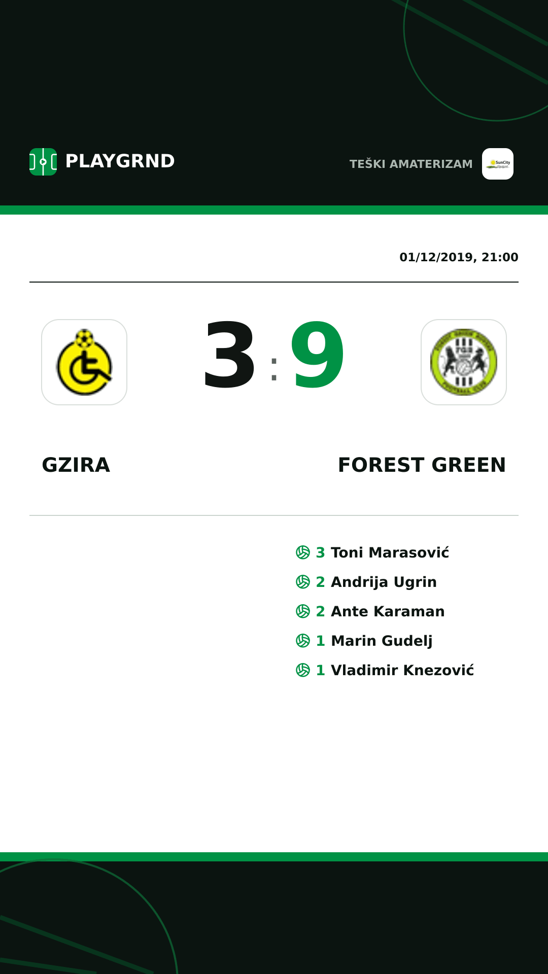 Instagram artwork: Gzira 3:9 Forest Green