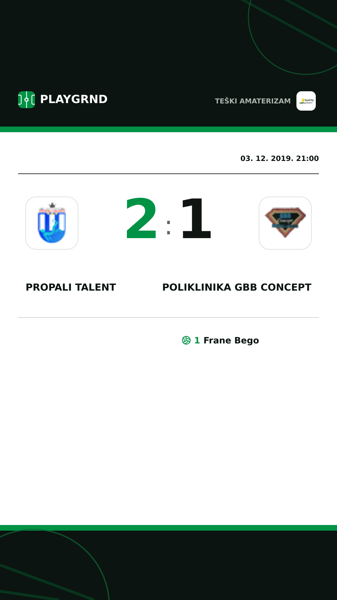 Instagram slika: Propali Talent 2:1 Poliklinika Gbb Concept
