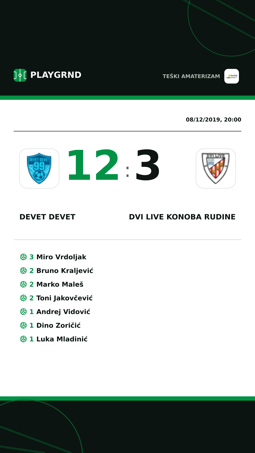 Instagram artwork: Devet Devet 12:3 Dvi Live Konoba Rudine