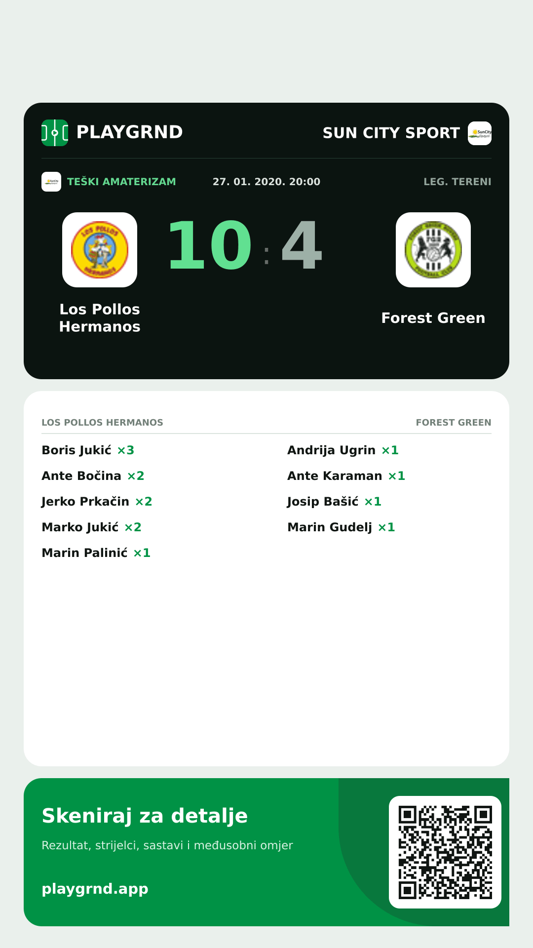 Story image: Los Pollos Hermanos 10:4 Forest Green