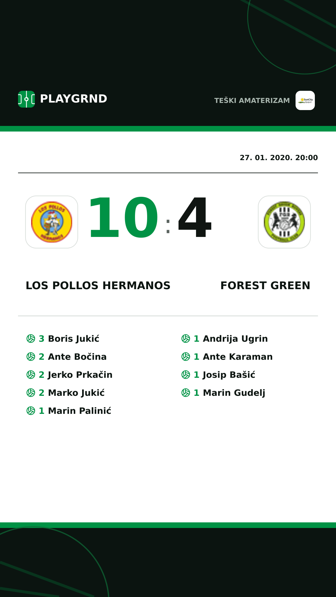 Instagram slika: Los Pollos Hermanos 10:4 Forest Green
