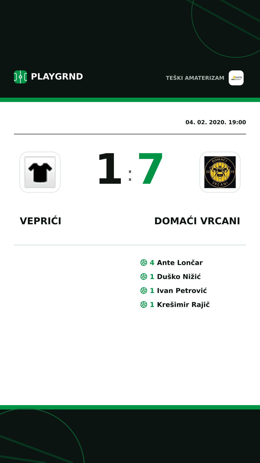 Instagram slika: Veprići 1:7 Domaći Vrcani
