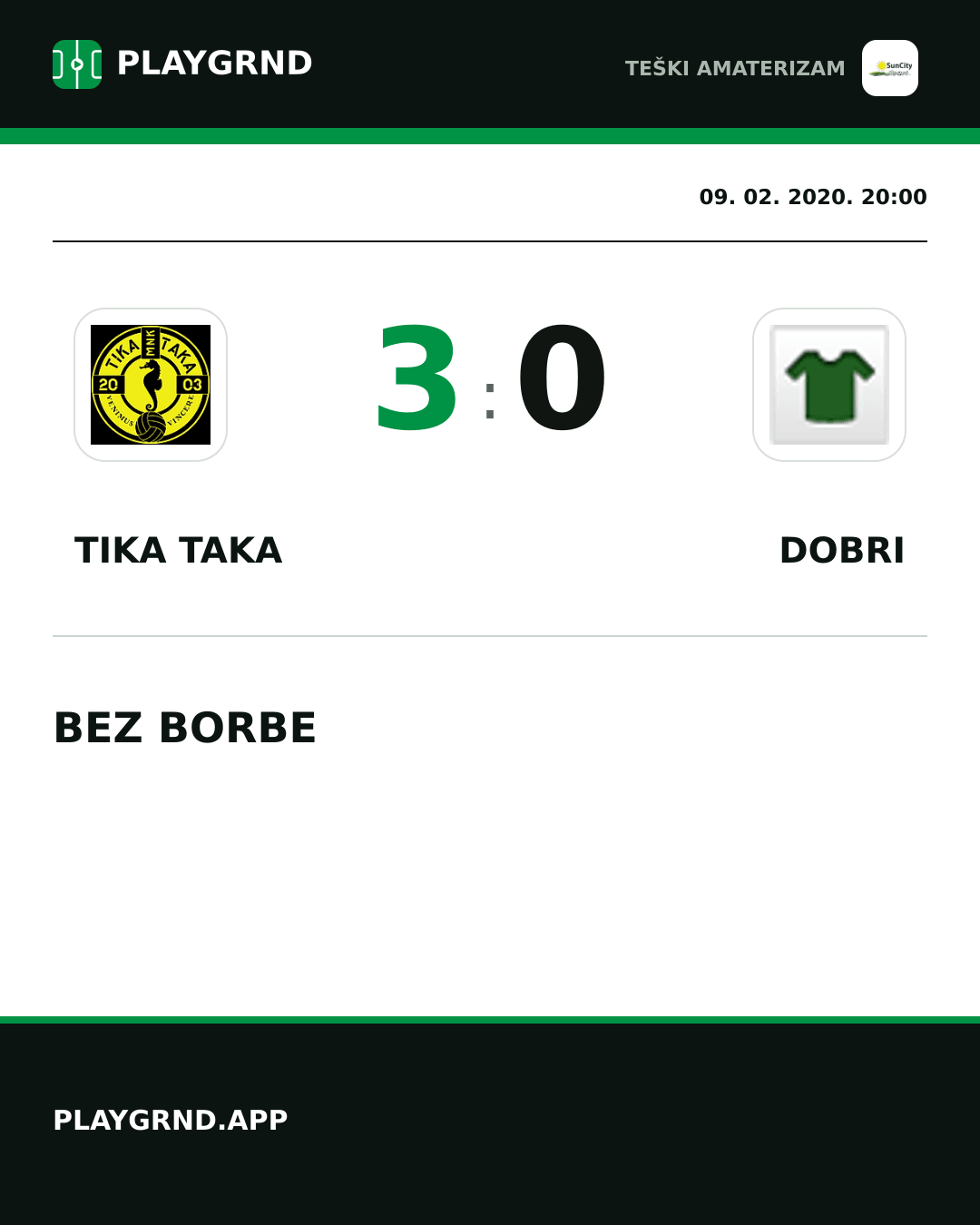 Instagram slika: Tika Taka 3:0 Dobri