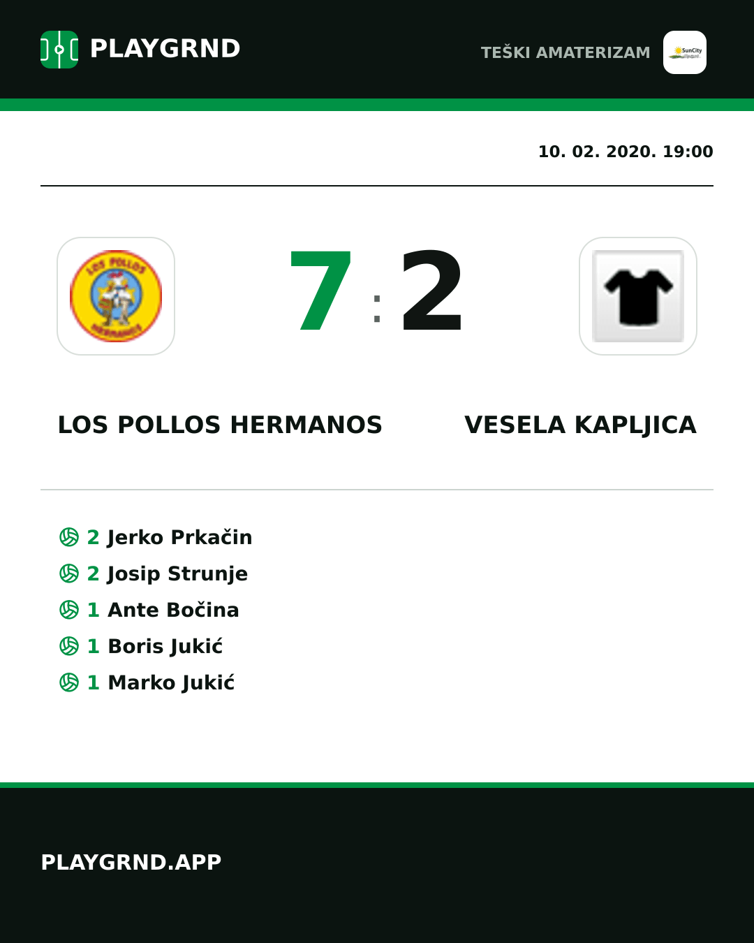 Instagram slika: Los Pollos Hermanos 7:2 Vesela Kapljica