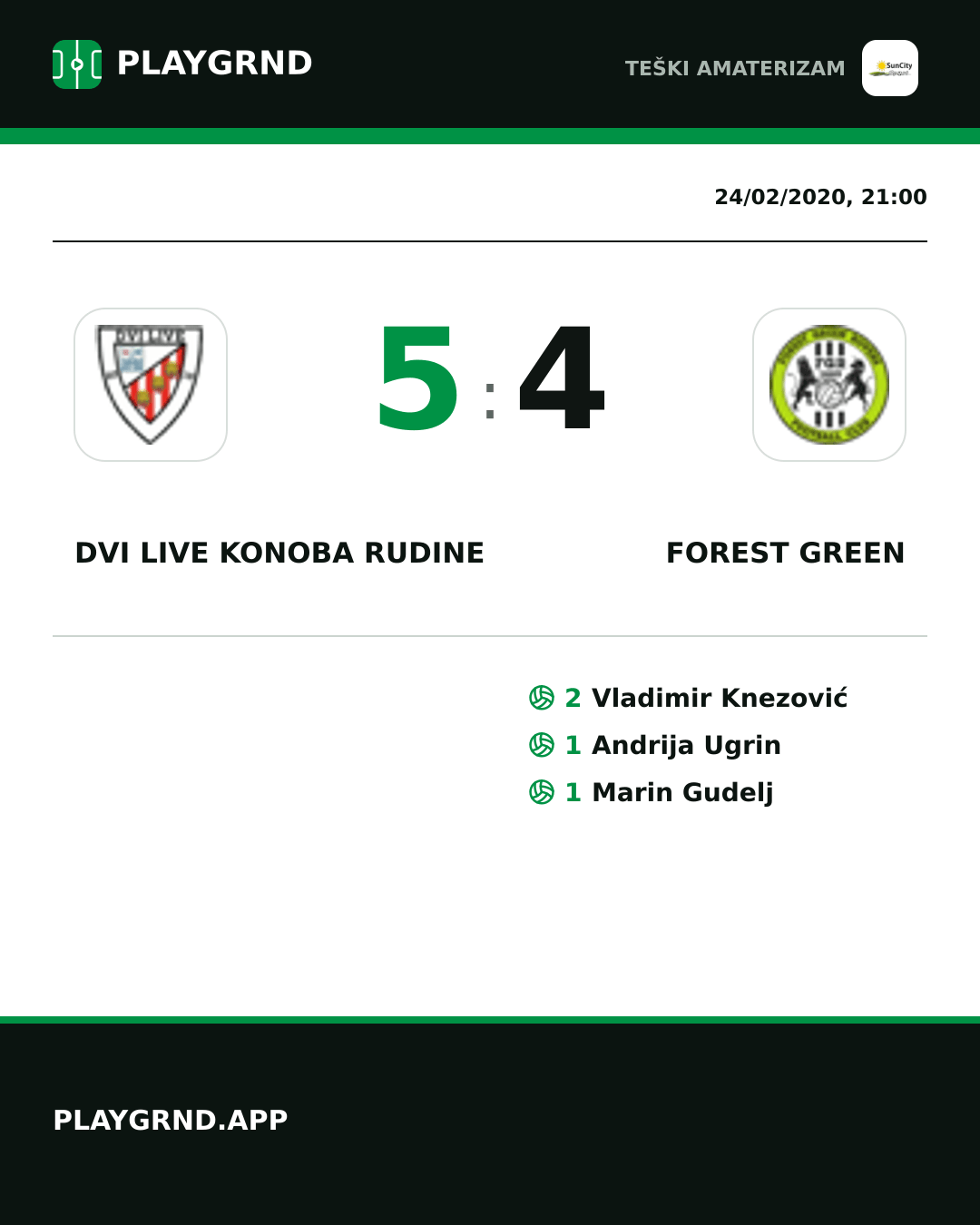Instagram artwork: Dvi Live Konoba Rudine 5:4 Forest Green