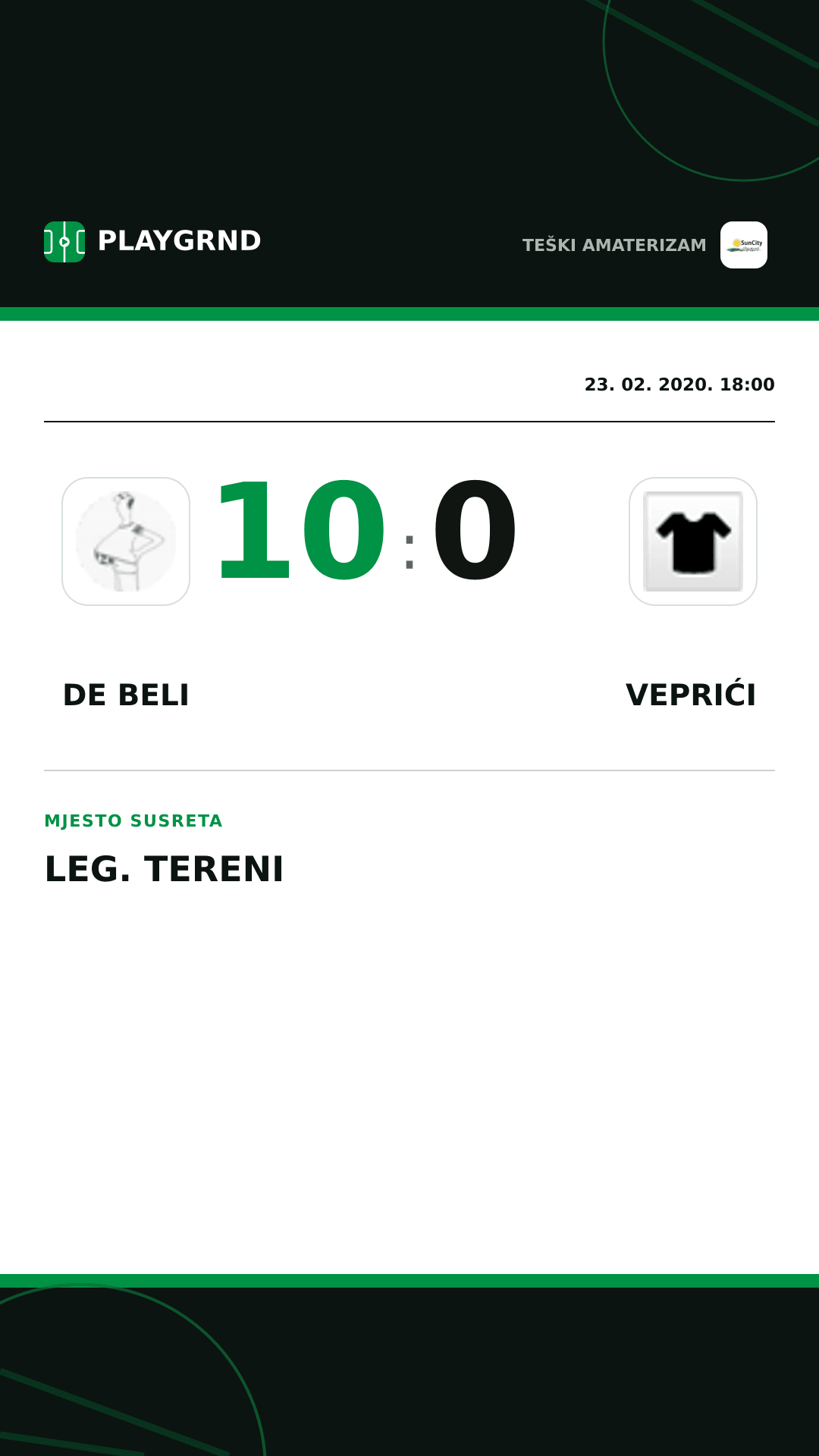 Instagram slika: DE Beli 10:0 Veprići