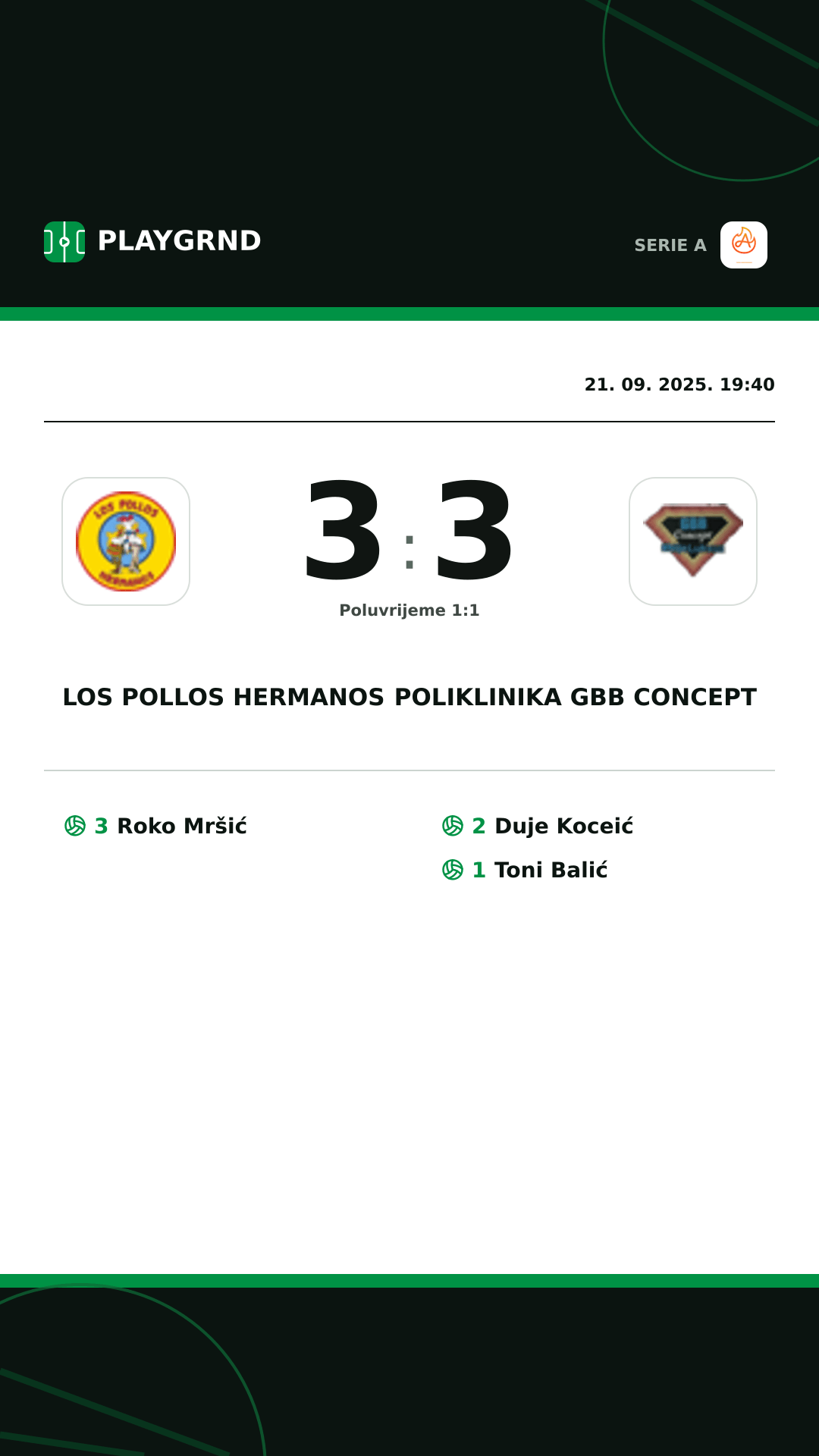 Instagram slika: Los Pollos Hermanos 3:3 Poliklinika Gbb Concept