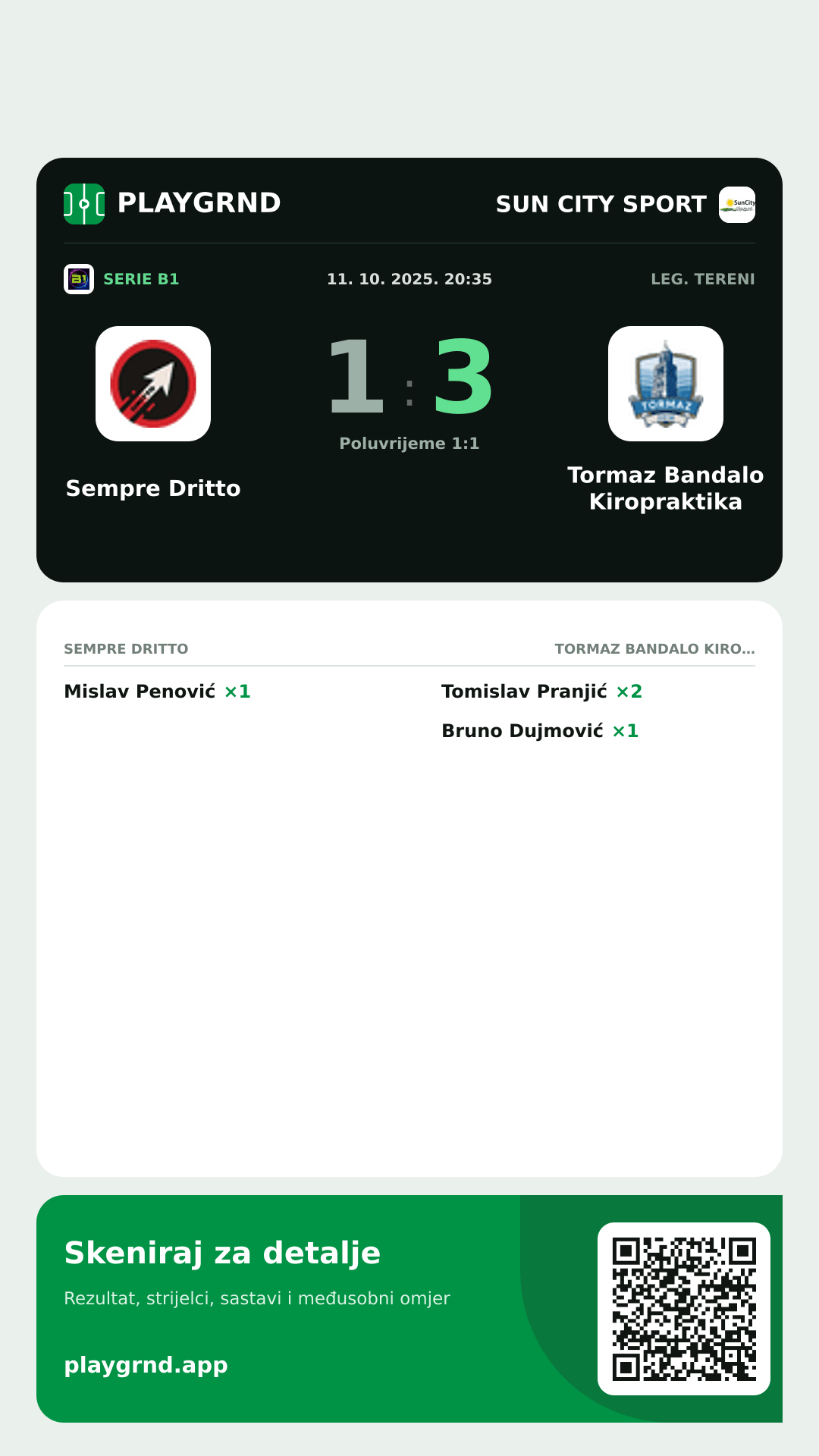 Story slika: Sempre Dritto 1:3 Tormaz Bandalo Kiropraktika