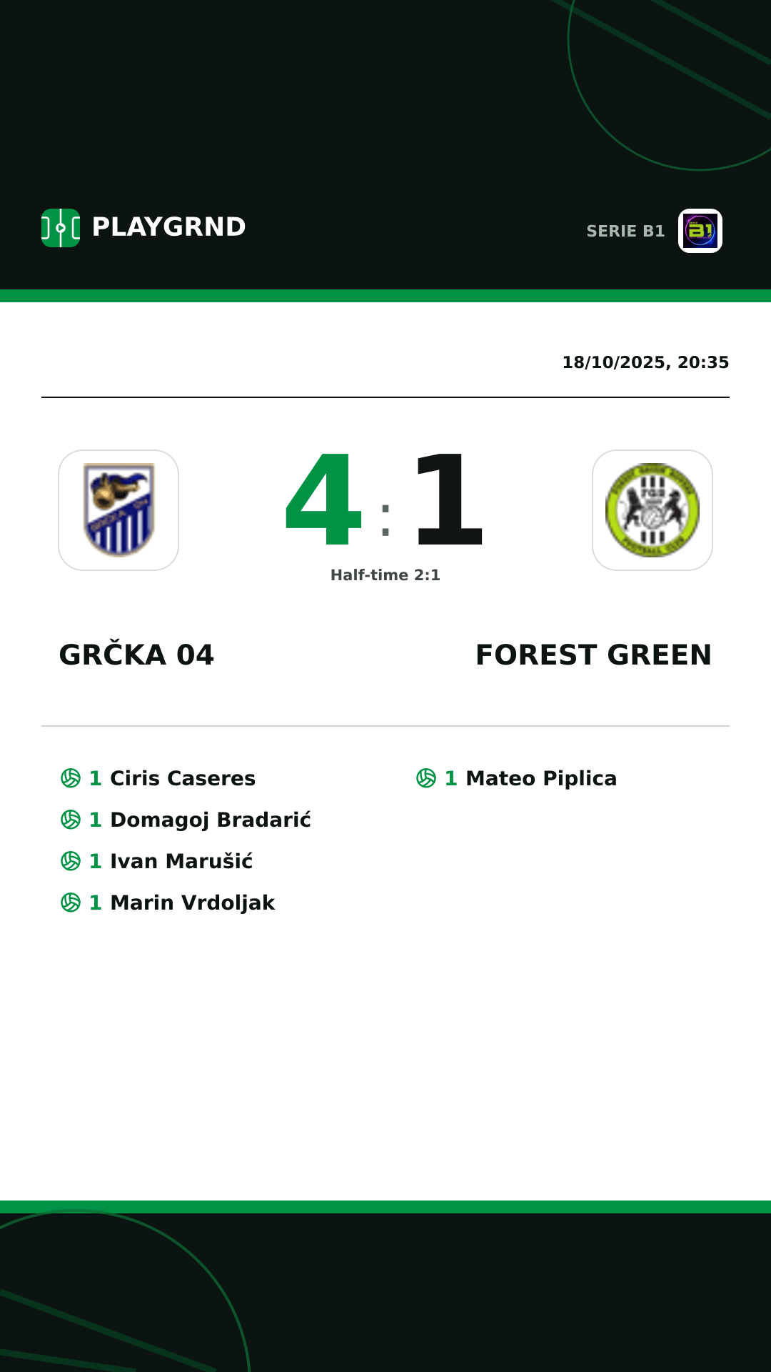 Instagram artwork: Grčka 04 4:1 Forest Green