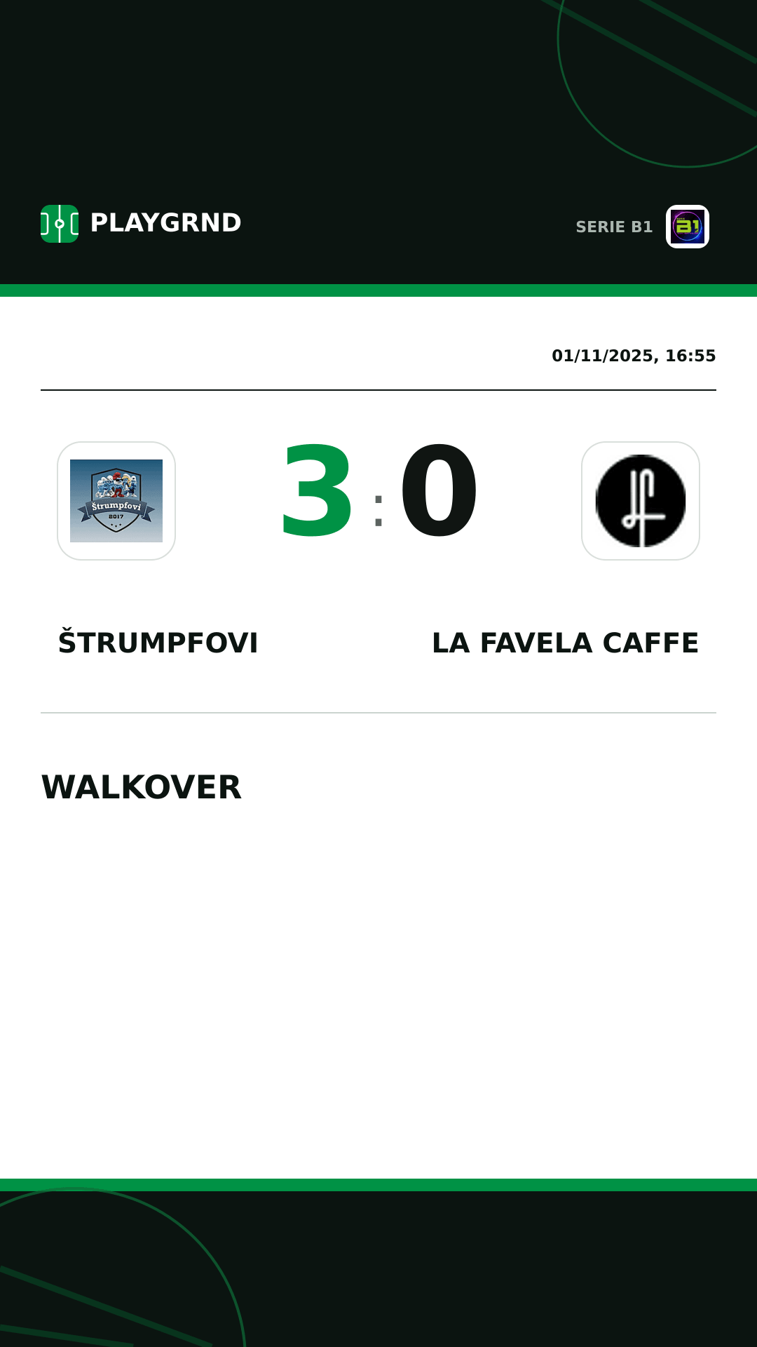 Instagram artwork: Štrumpfovi 3:0 LA Favela Caffe