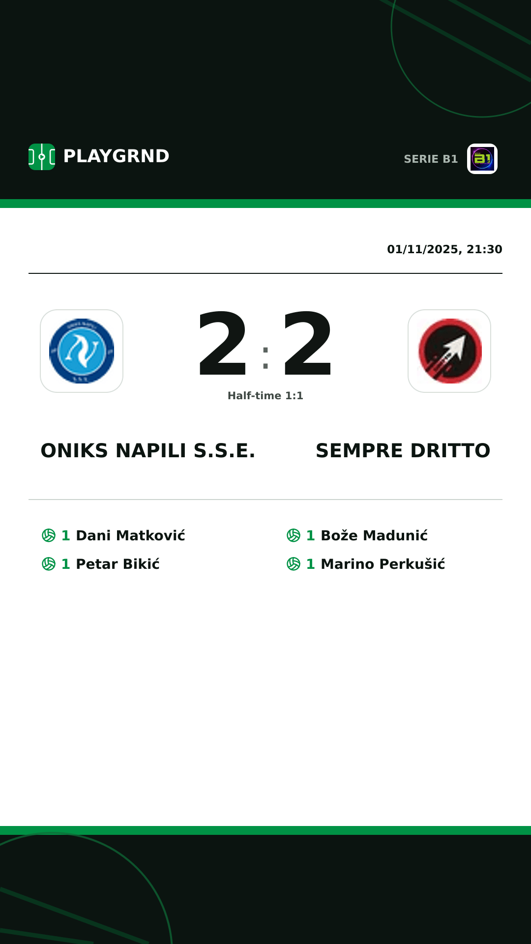 Instagram artwork: Oniks Napili S.S.E. 2:2 Sempre Dritto