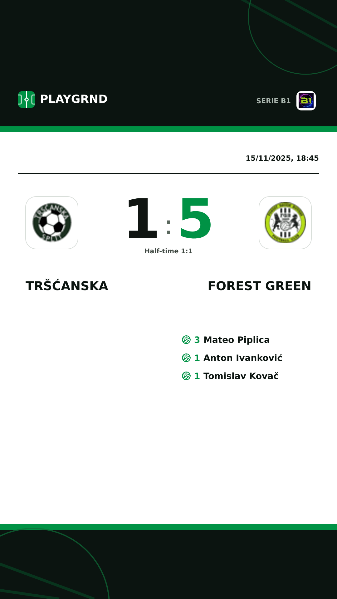 Instagram artwork: Tršćanska 1:5 Forest Green
