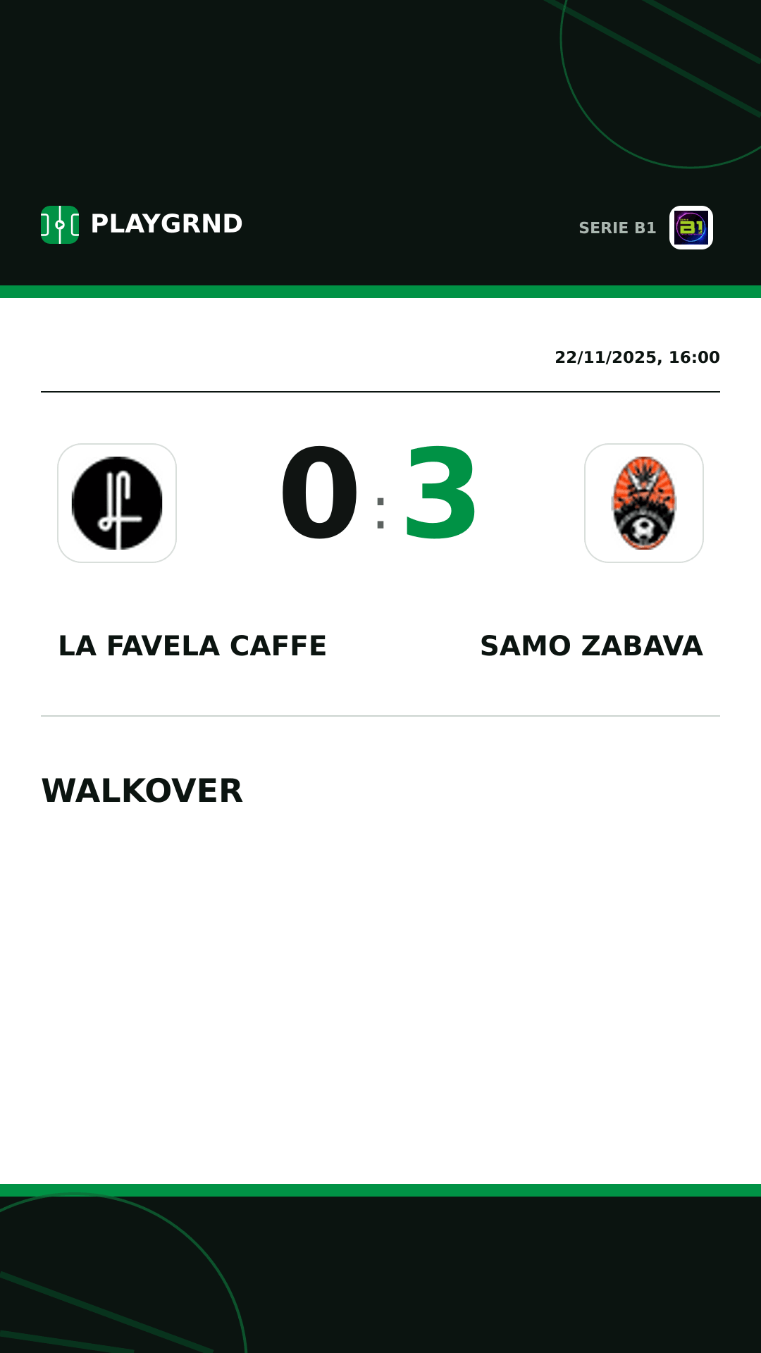 Instagram artwork: LA Favela Caffe 0:3 Samo Zabava