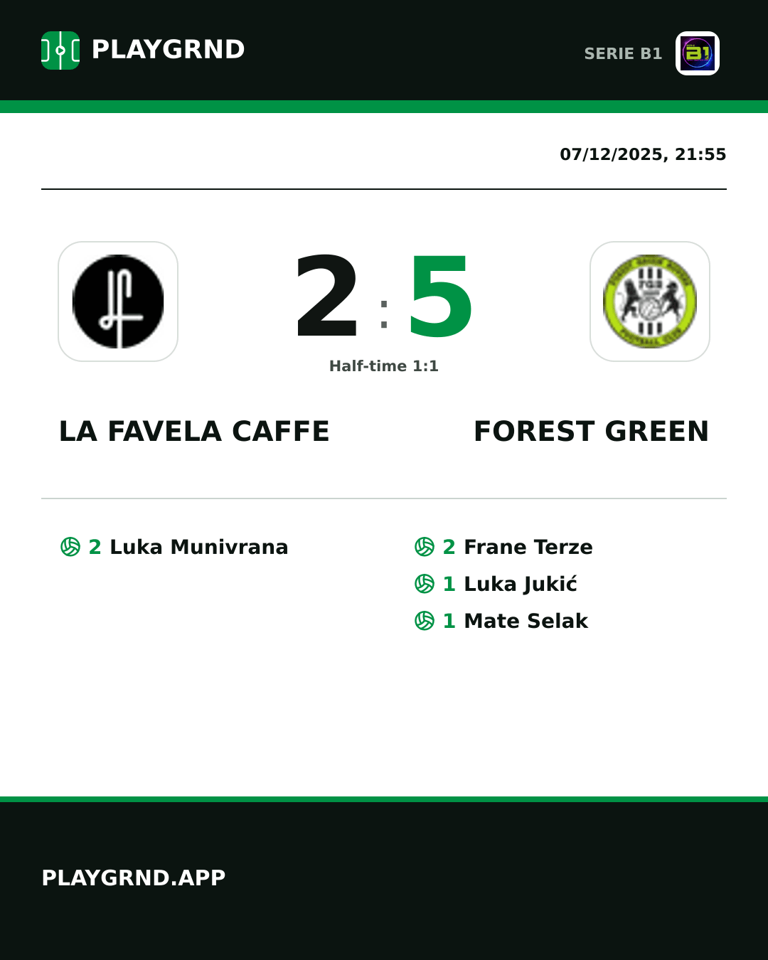 Instagram artwork: LA Favela Caffe 2:5 Forest Green