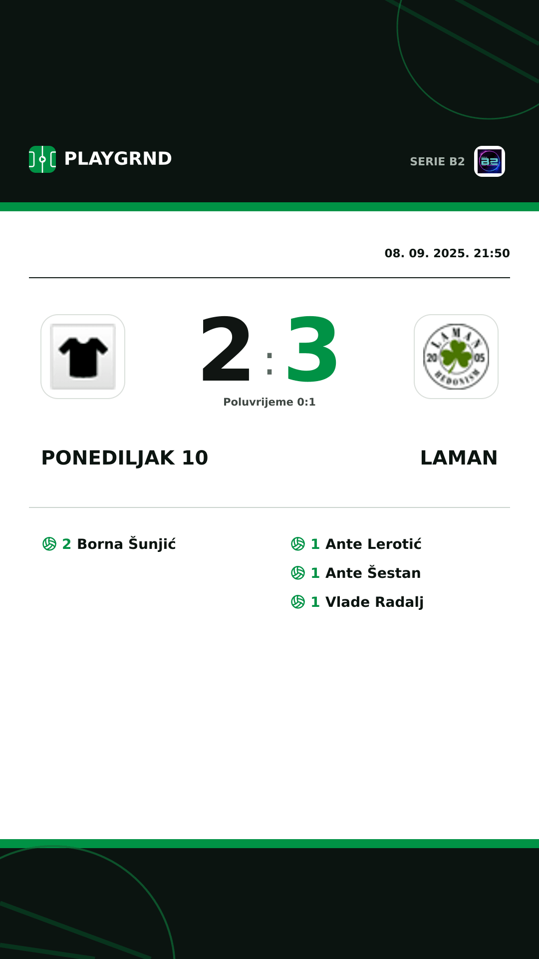 Instagram slika: Ponediljak 10 2:3 Laman